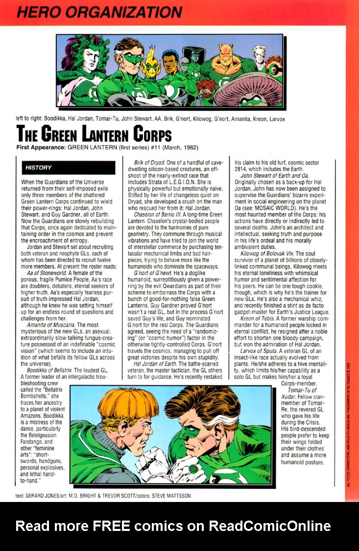 Read online Who's Who In The DC Universe Update 1993 comic -  Issue #1 - 22