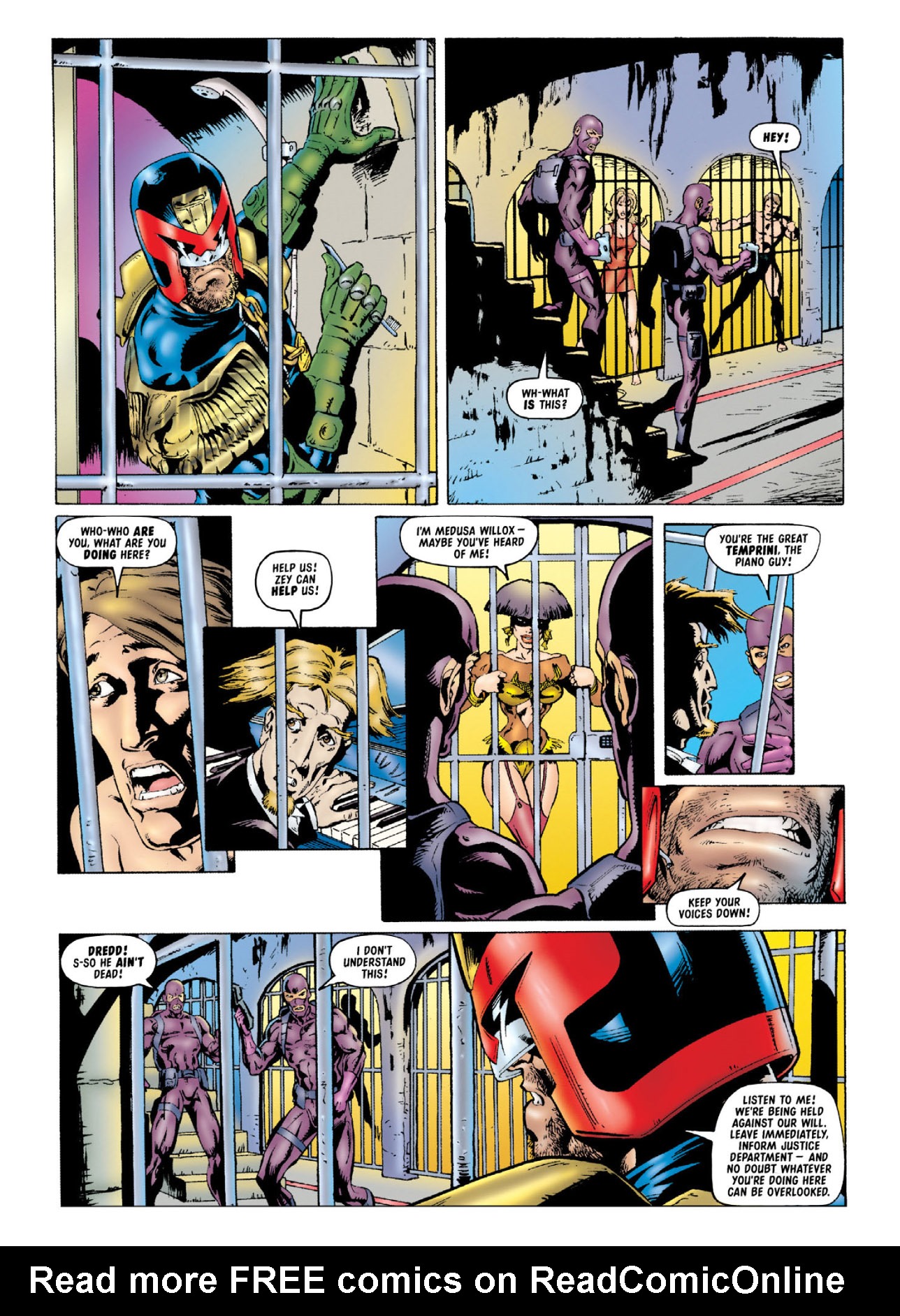 Read online Judge Dredd: The Complete Case Files comic -  Issue # TPB 27 - 196