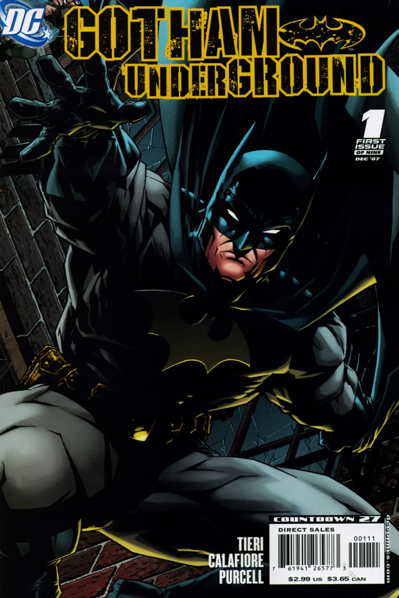 Read online Gotham Underground comic -  Issue #1 - 1