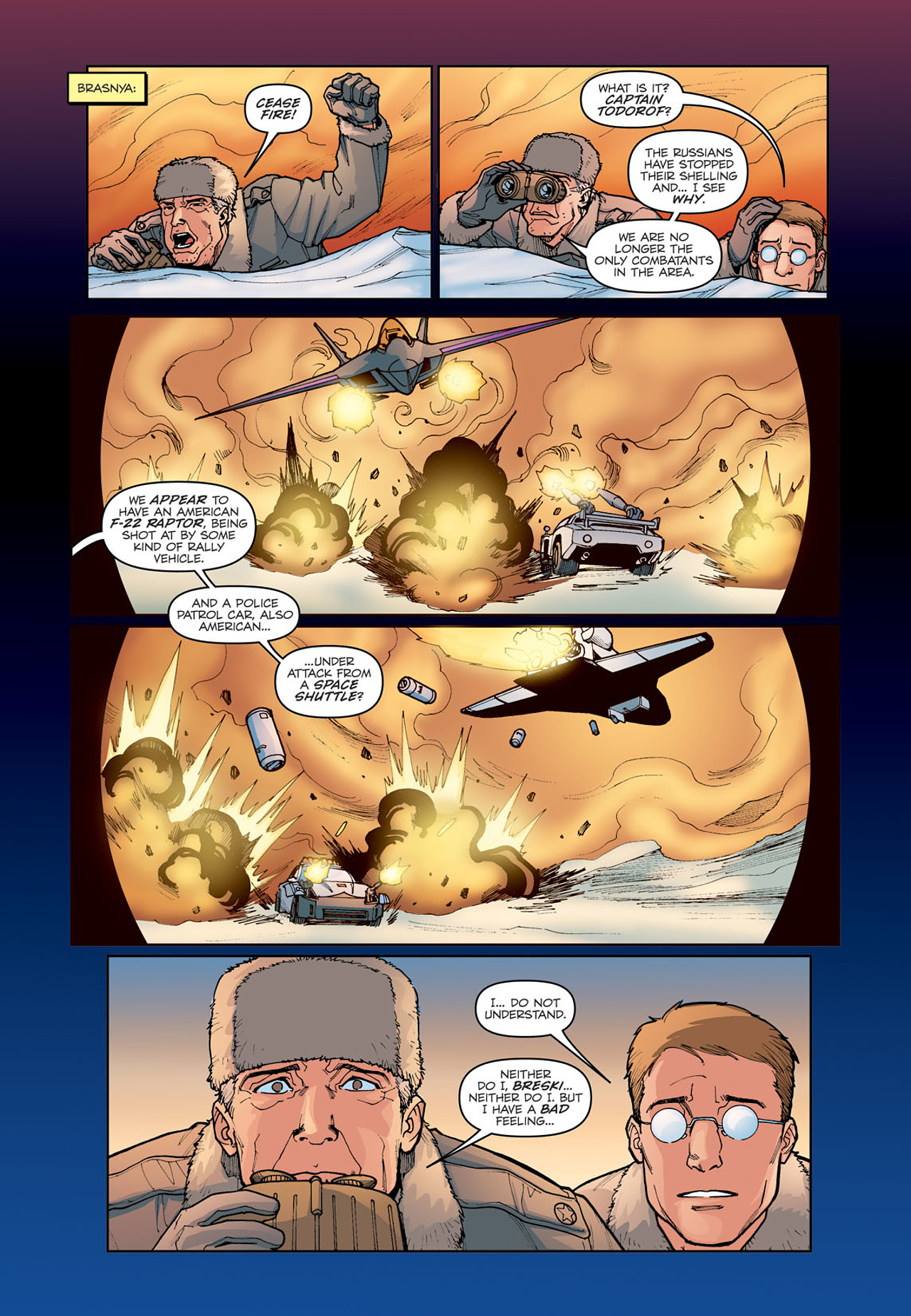 Read online The Transformers: Escalation comic -  Issue #4 - 18