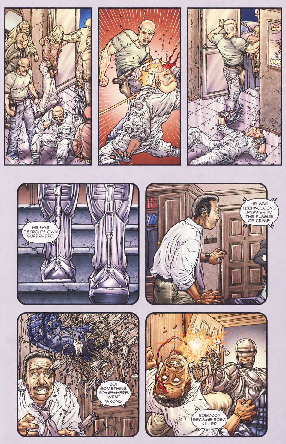 Read online Frank Miller's Robocop comic -  Issue #5 - 13