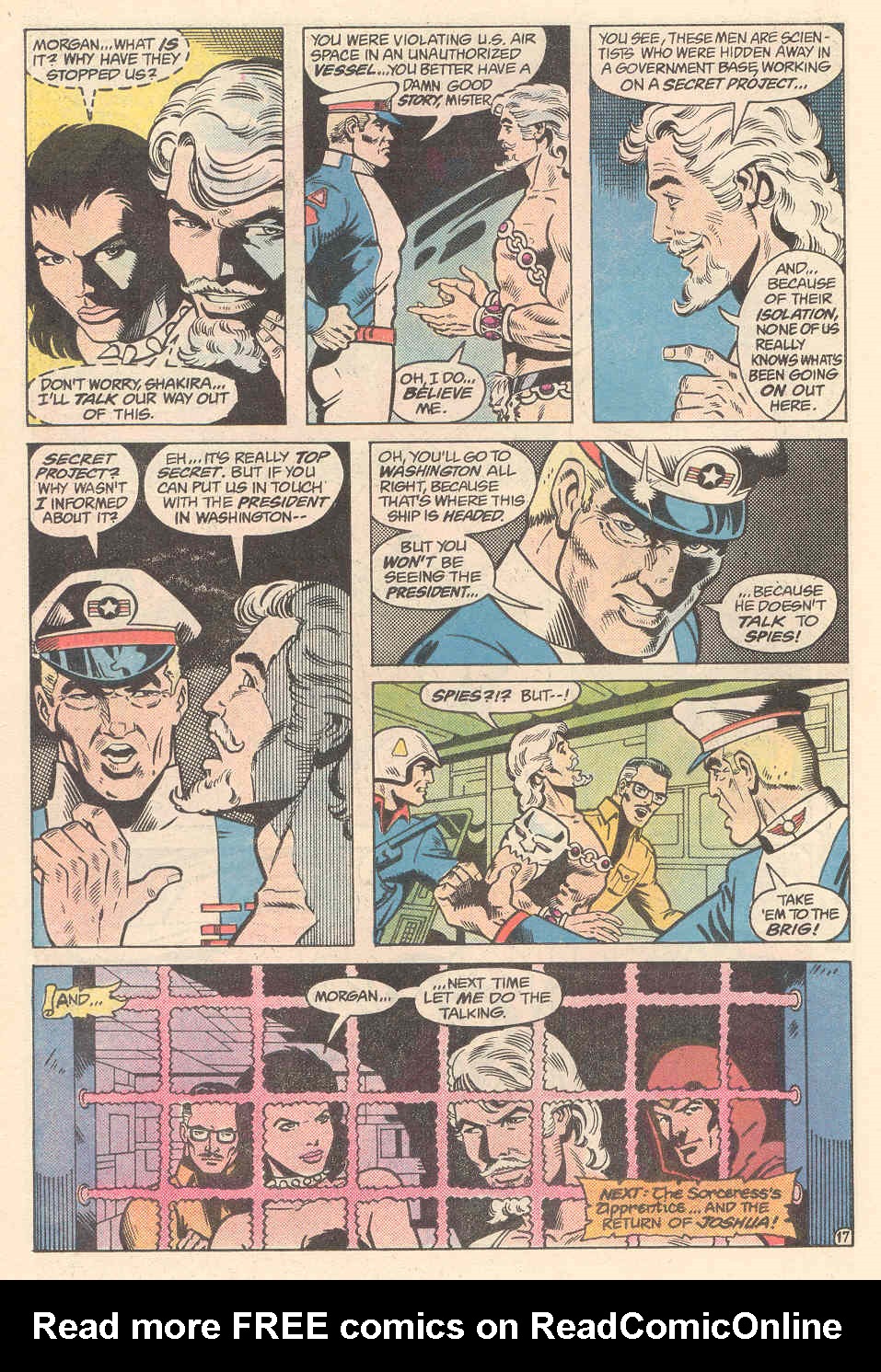 Read online Warlord (1976) comic -  Issue #80 - 17