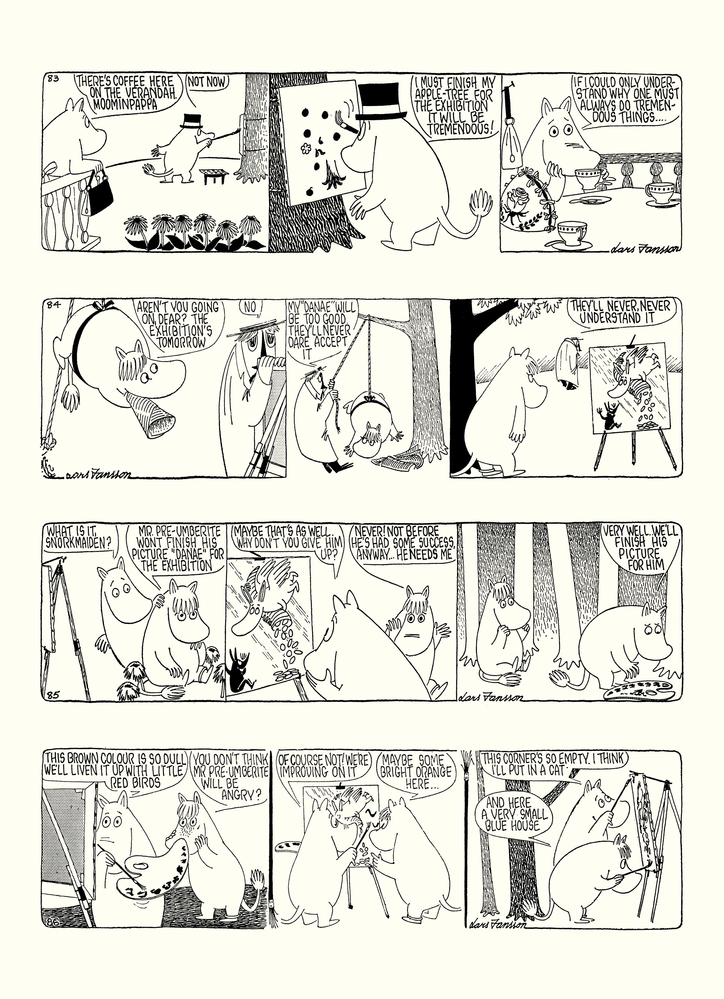 Read online Moomin: The Complete Lars Jansson Comic Strip comic -  Issue # TPB 8 - 48