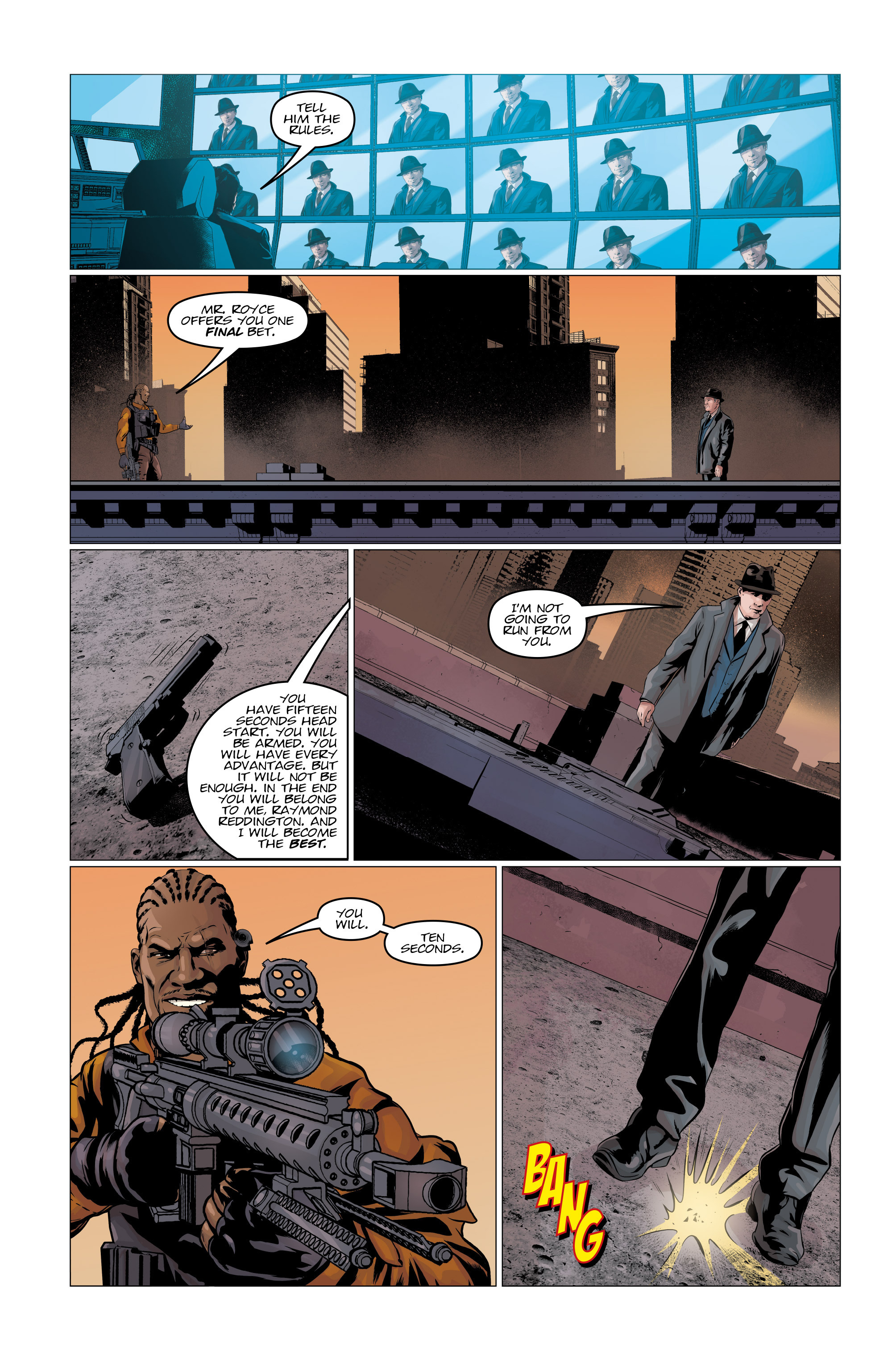 Read online The Blacklist comic -  Issue #5 - 18