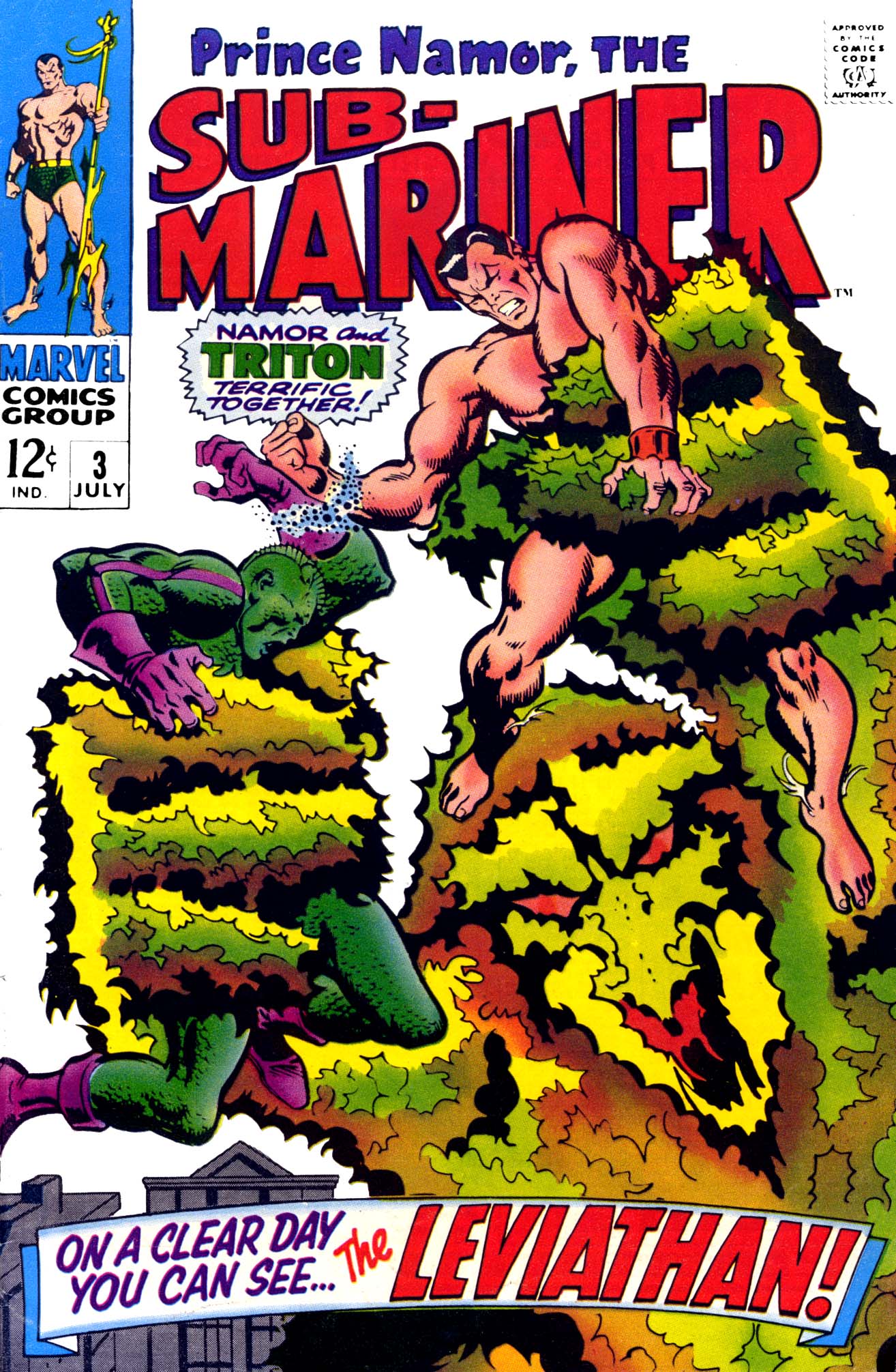 Read online The Sub-Mariner comic -  Issue #3 - 1