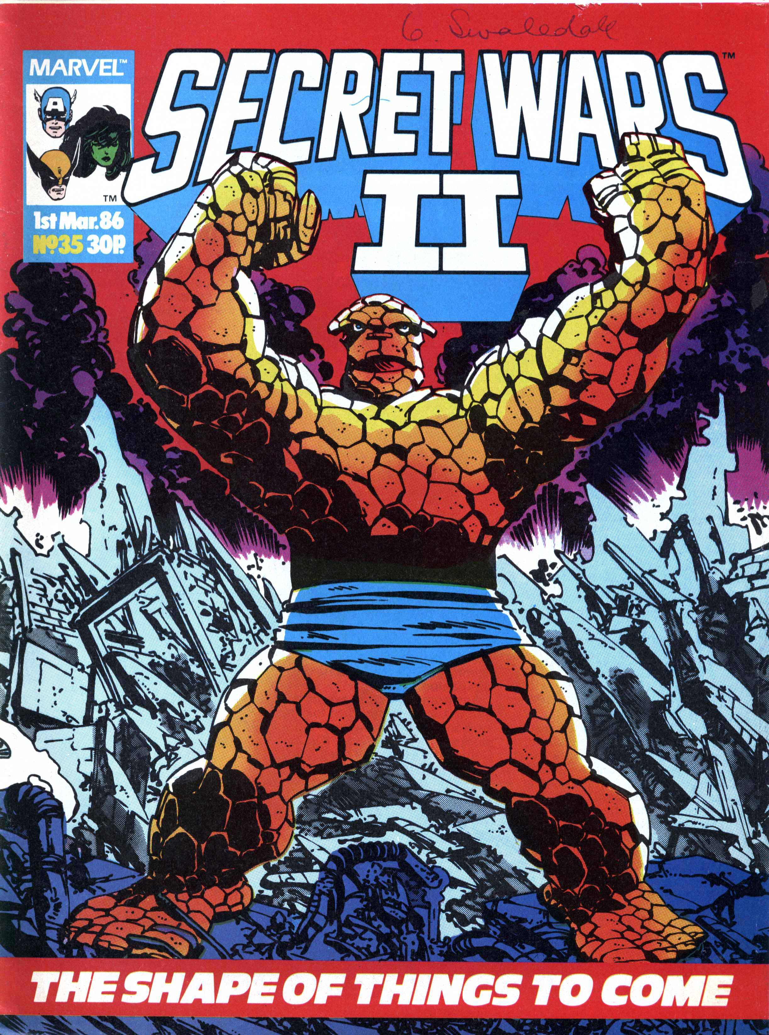 Read online Secret Wars (1985) comic -  Issue #35 - 1