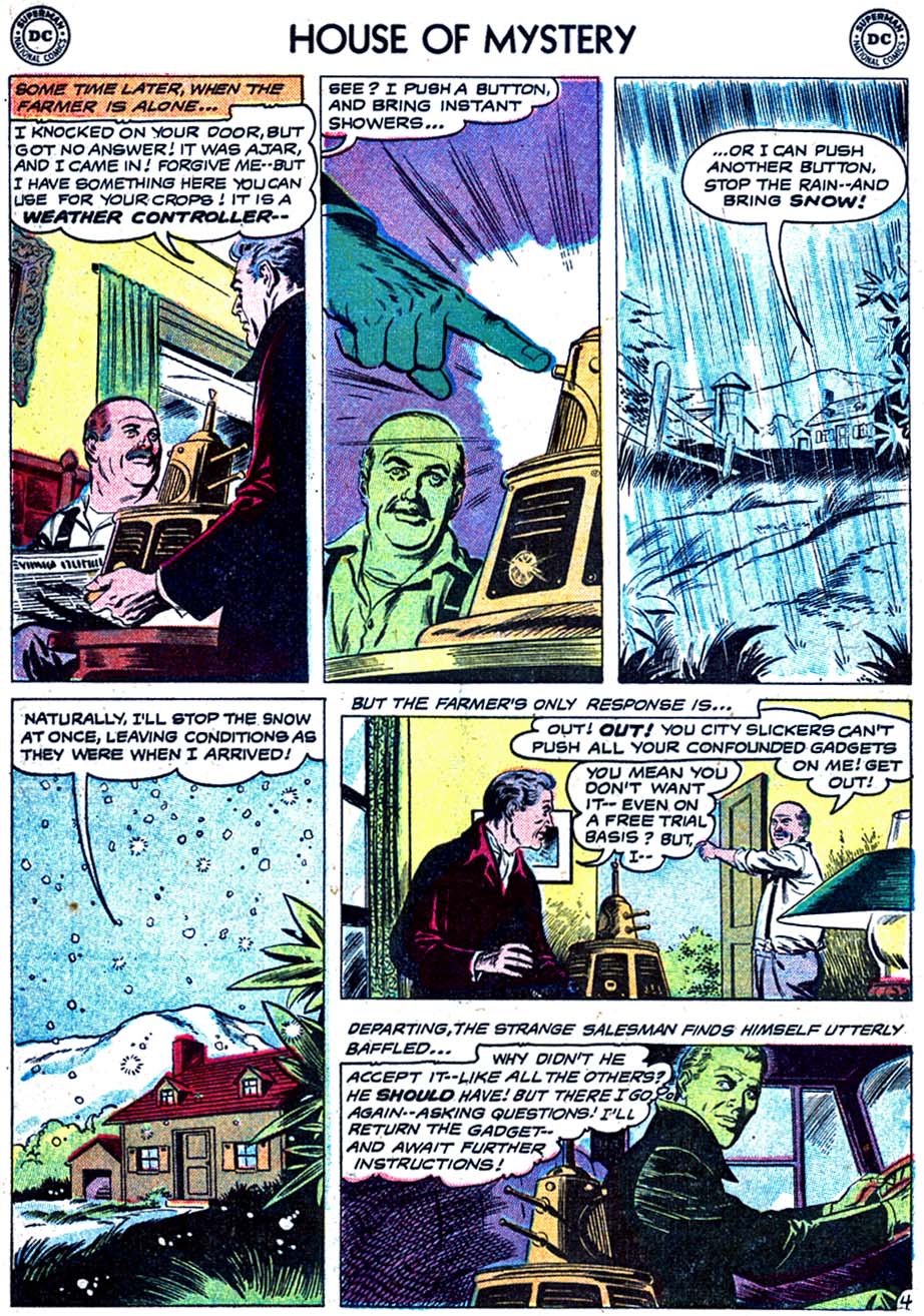 Read online House of Mystery (1951) comic -  Issue #85 - 6