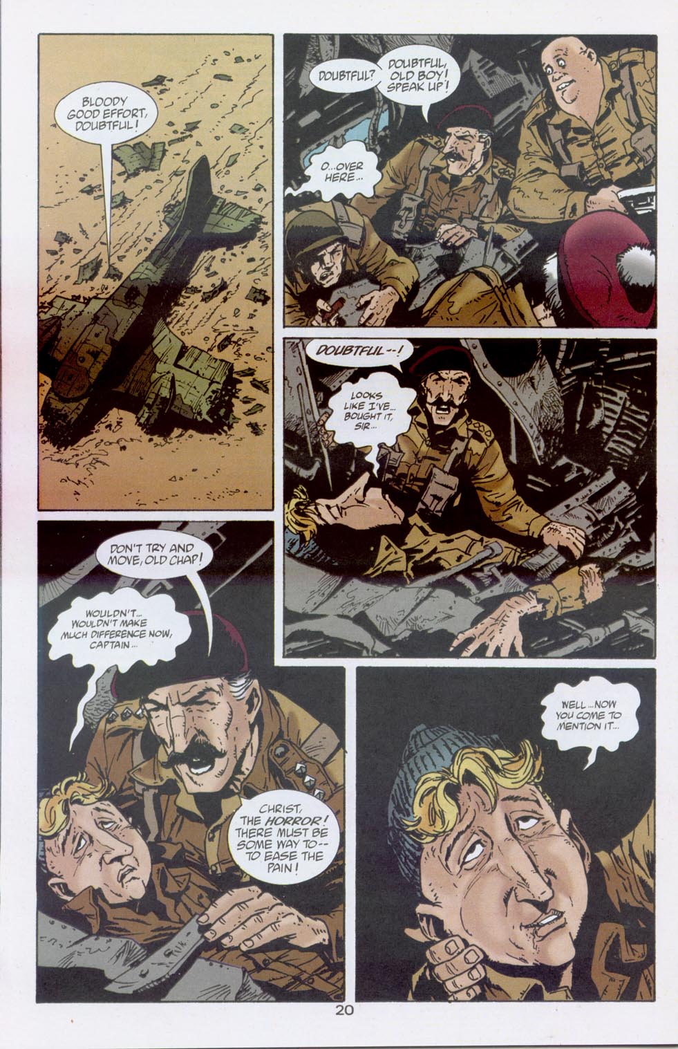 Read online Adventures in the Rifle Brigade: Operation Bollock comic -  Issue #1 - 21