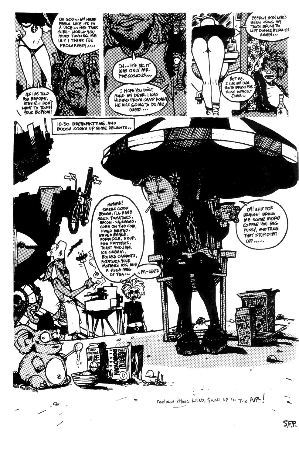 Read online Tank Girl (1991) comic -  Issue #4 - 9
