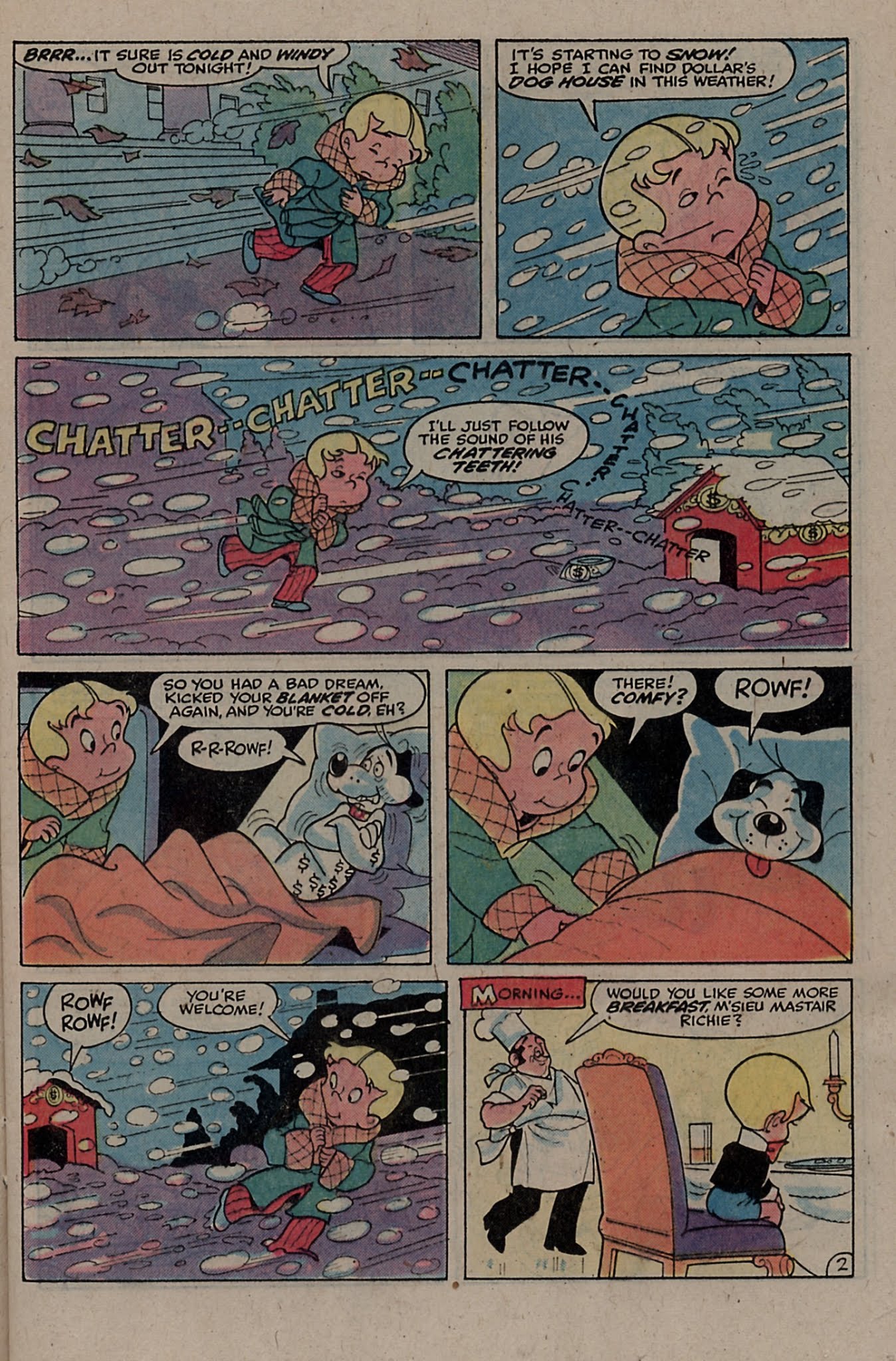 Read online Richie Rich & Dollar the Dog comic -  Issue #7 - 13