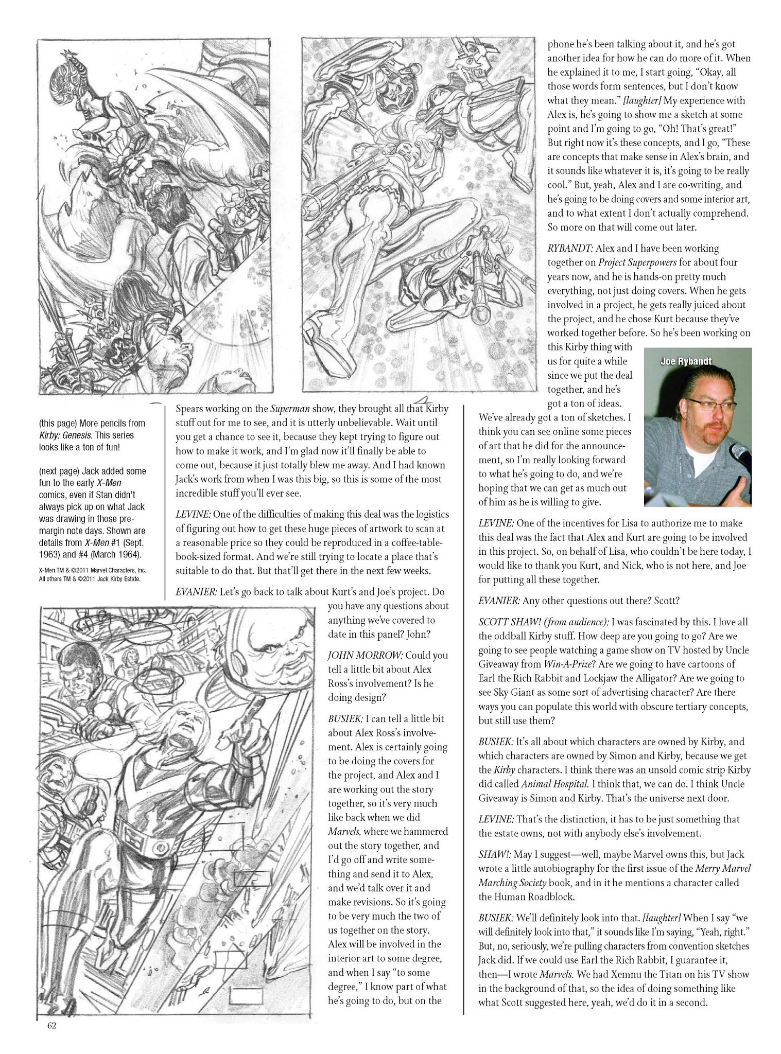 Read online The Jack Kirby Collector comic -  Issue #56 - 60