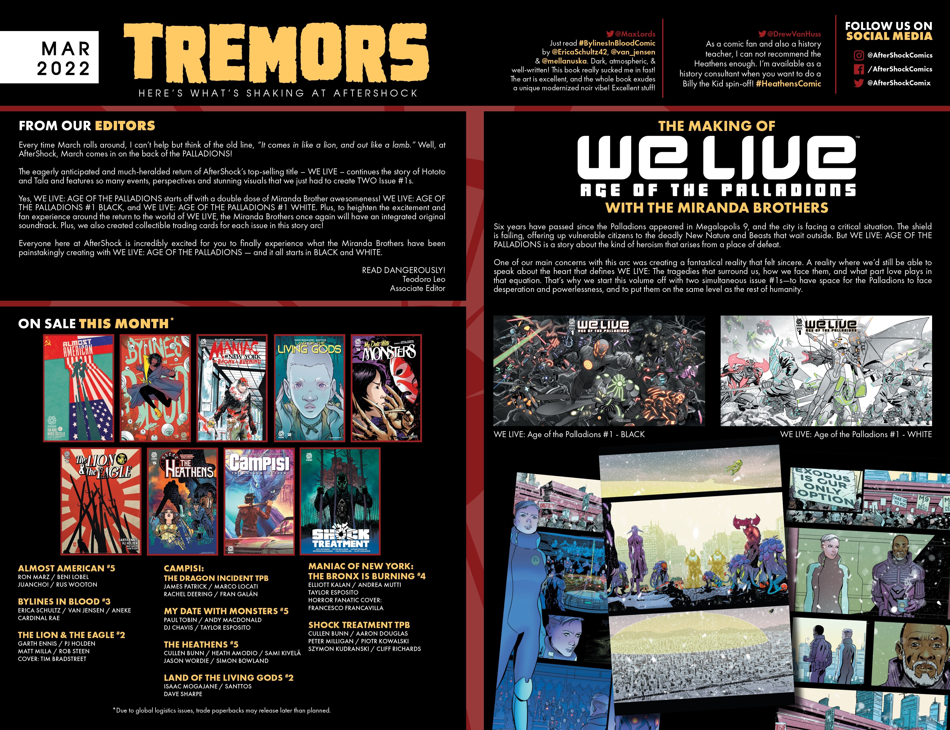 Read online We Live: Age of the Palladions comic -  Issue #1 - 29