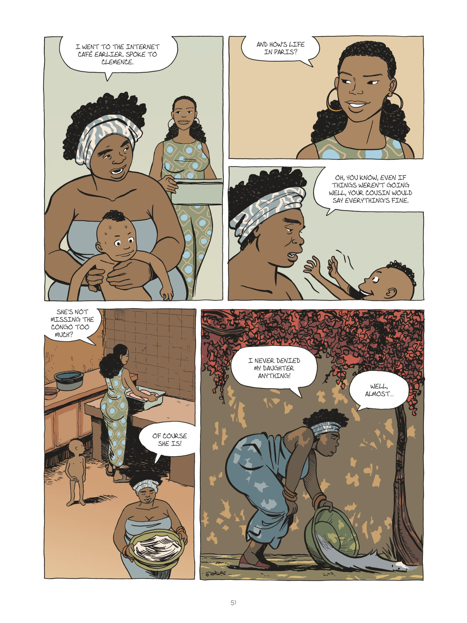 Read online Zidrou-Beuchot's African Trilogy comic -  Issue # TPB 3 - 51