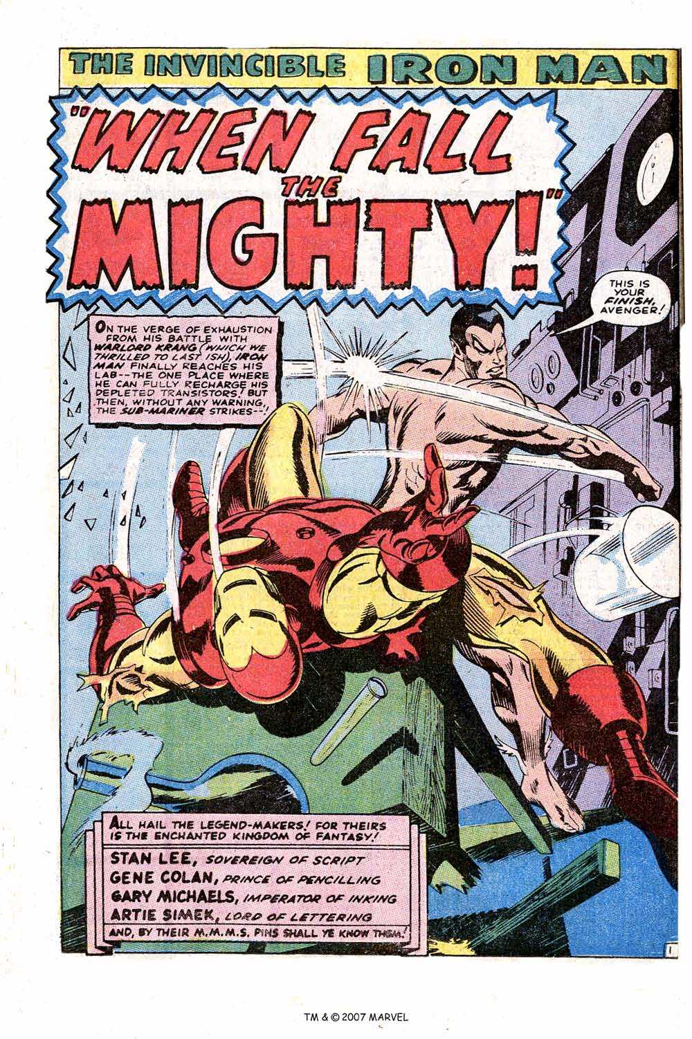 Read online Iron Man (1968) comic -  Issue # Annual 1 - 36