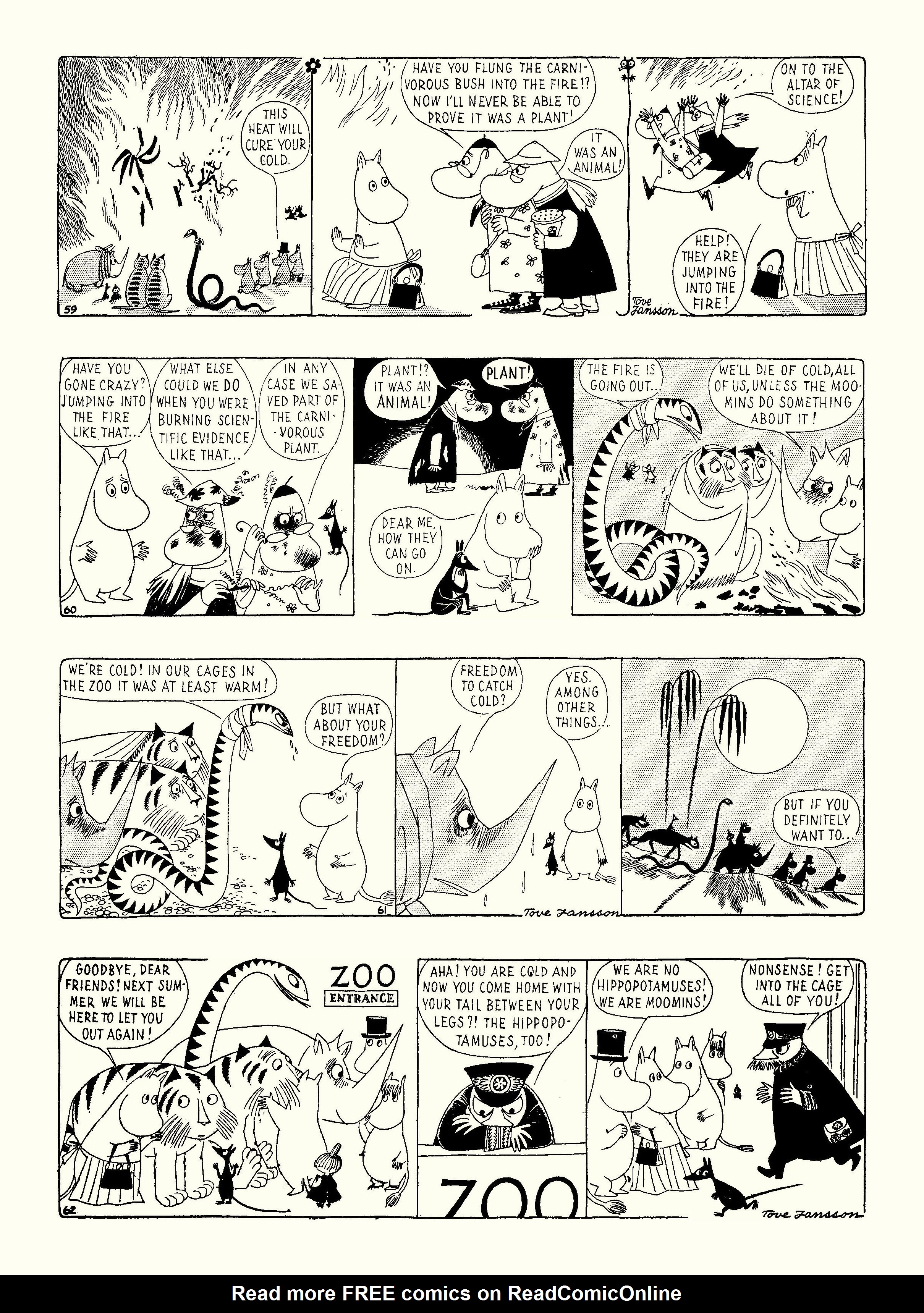 Read online Moomin: The Complete Tove Jansson Comic Strip comic -  Issue # TPB 3 - 35