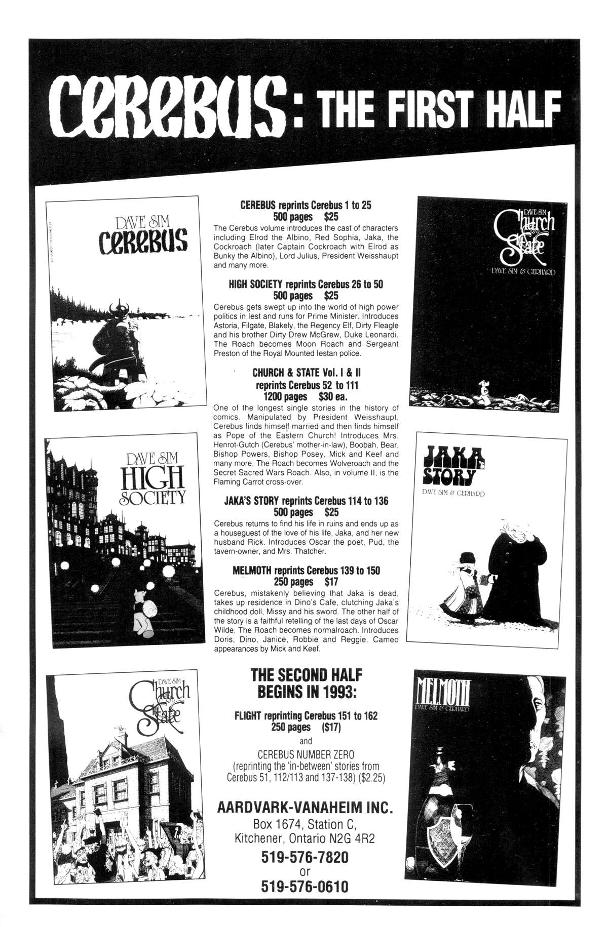 Read online Cerebus comic -  Issue #175 - 35