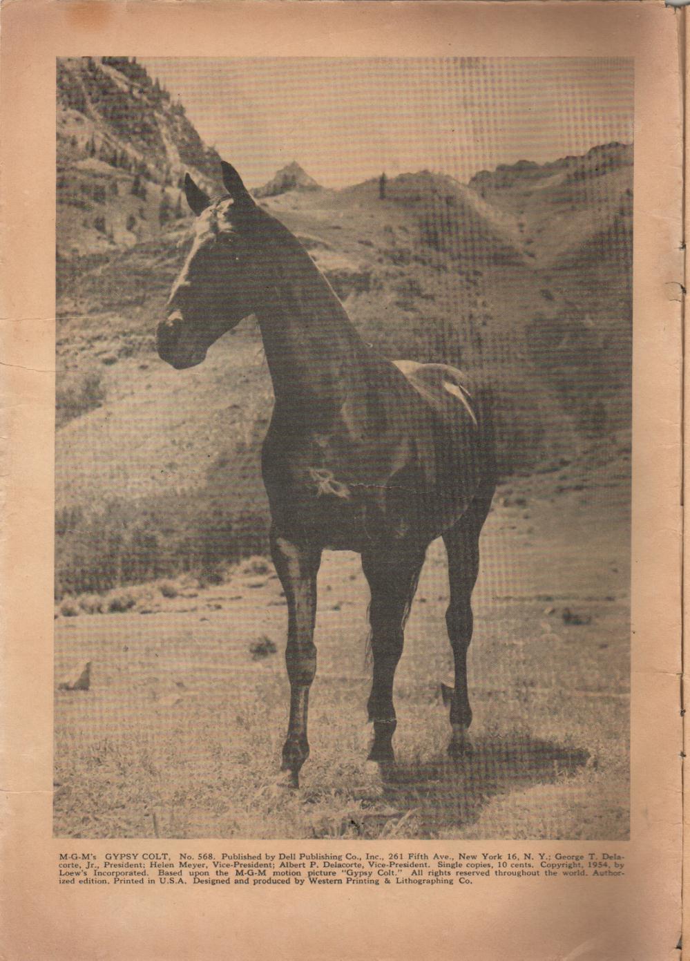 Read online Four Color Comics comic -  Issue #568 - 2