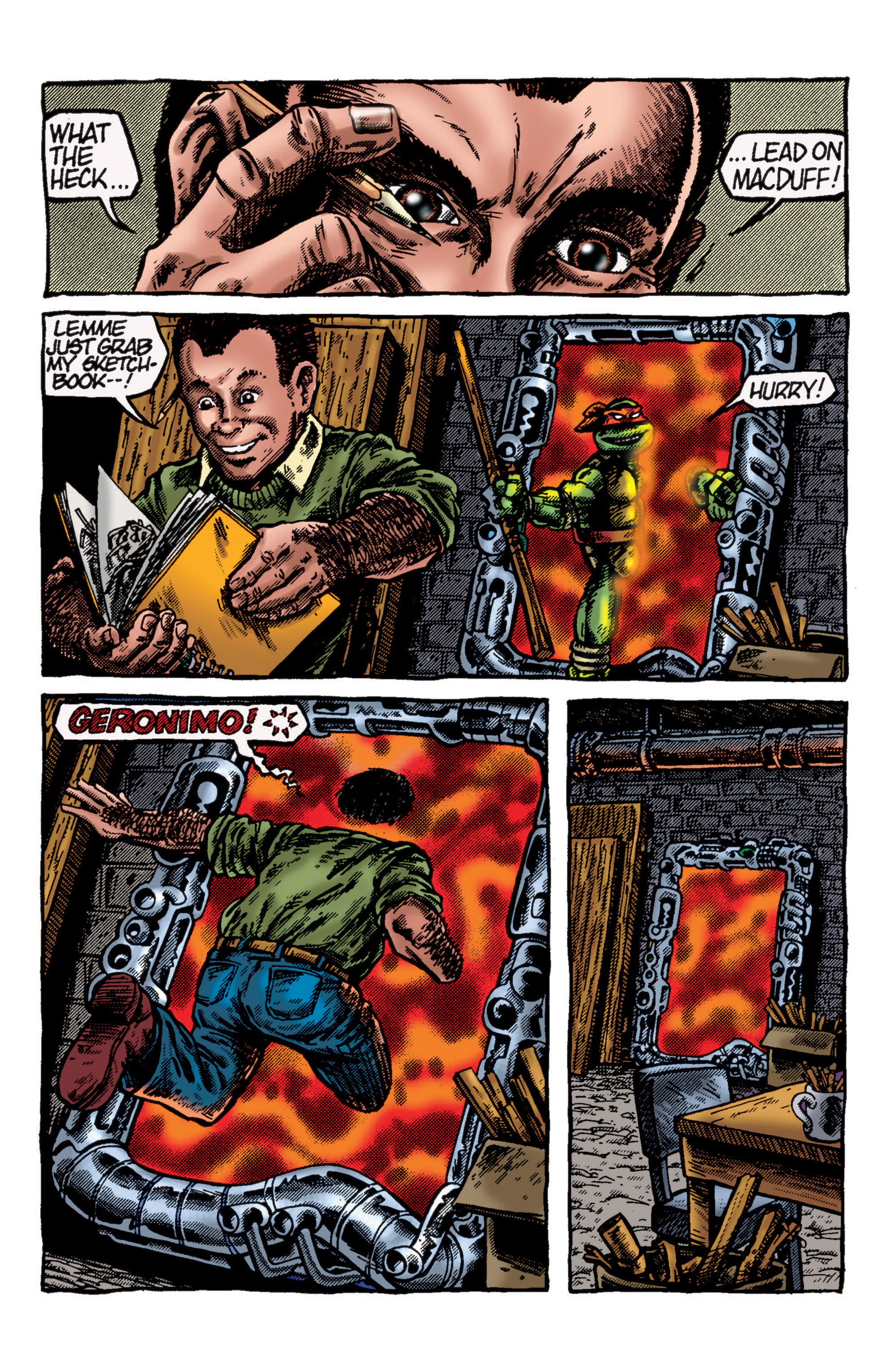 Read online Teenage Mutant Ninja Turtles Color Classics: Donatello Micro-Series comic -  Issue # Full - 13