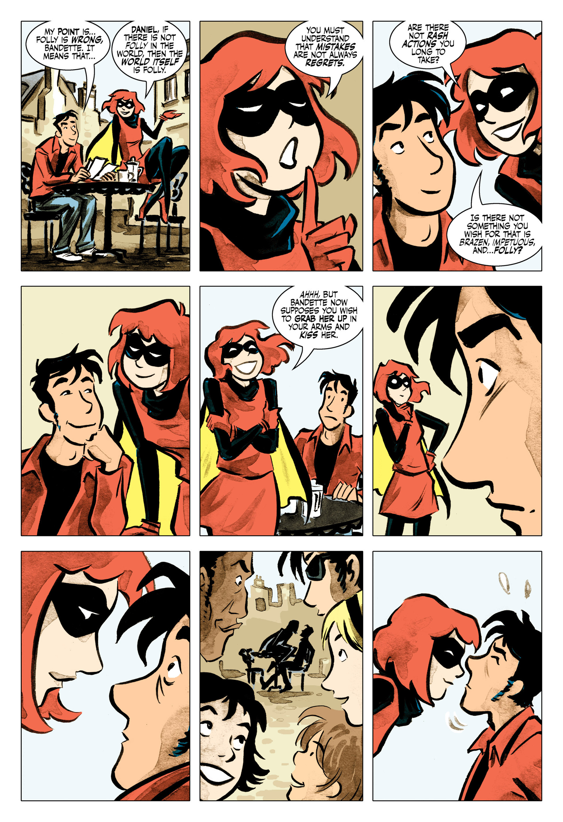 Read online Bandette (2012) comic -  Issue #5 - 10