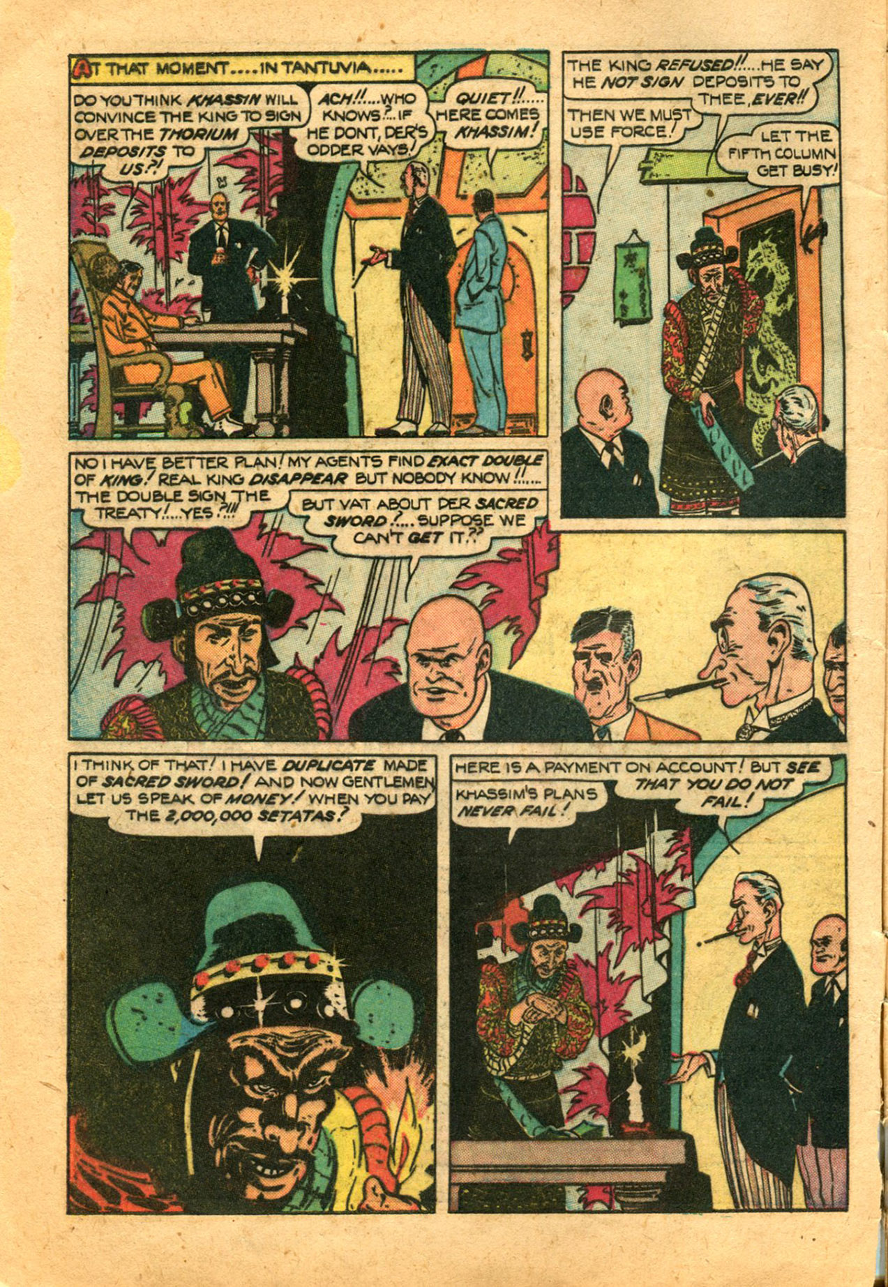Read online Shadow Comics comic -  Issue #78 - 6