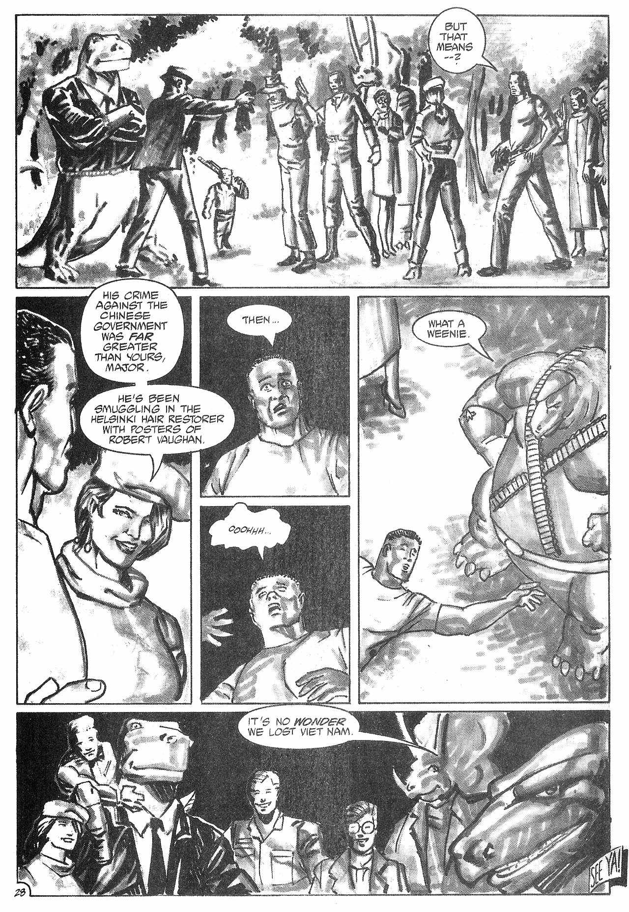 Read online Dinosaurs For Hire (1988) comic -  Issue #5 - 30