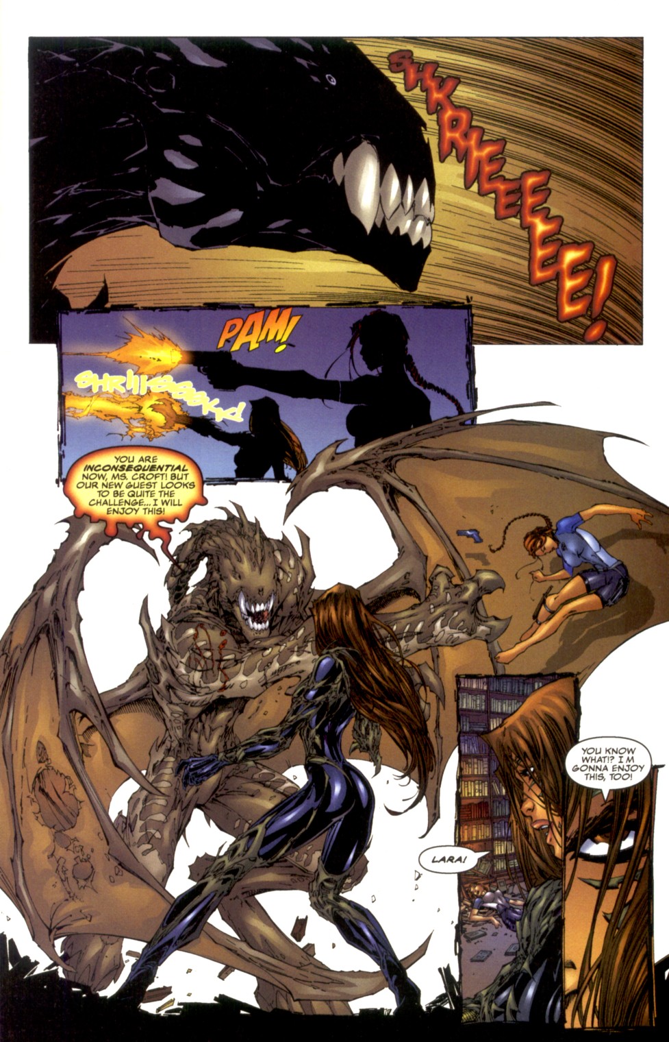 Read online Tomb Raider/Witchblade Revisited Special comic -  Issue # Full - 18
