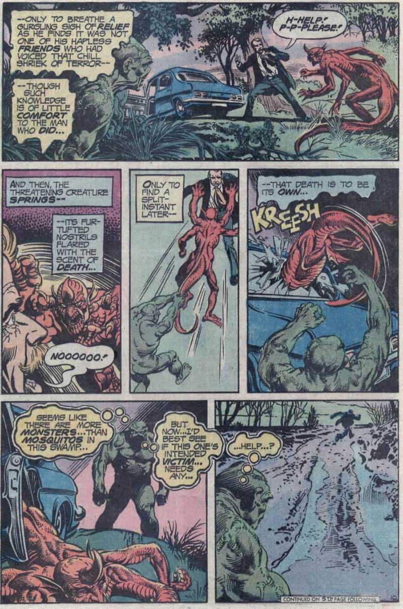 Read online Swamp Thing (1972) comic -  Issue #18 - 11