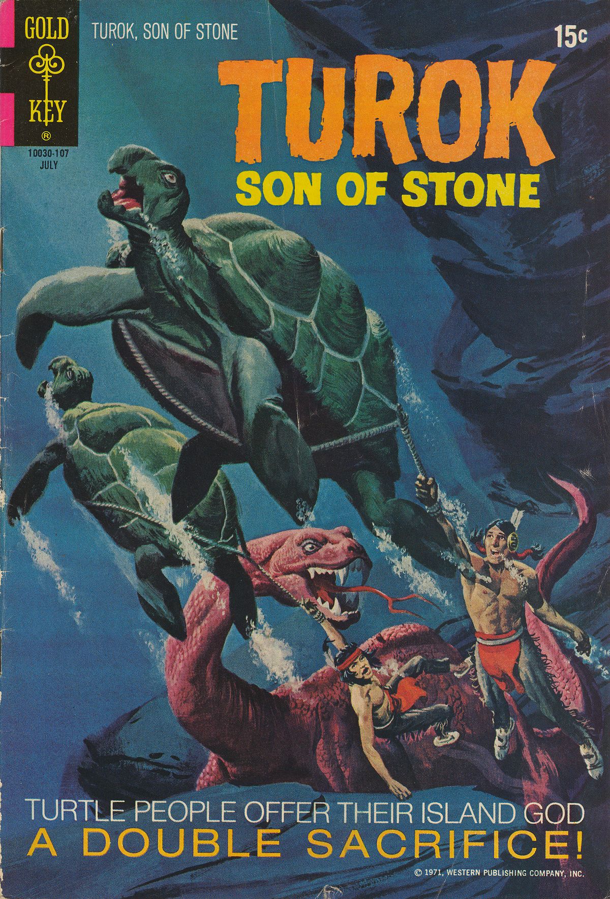 Read online Turok, Son of Stone comic -  Issue #74 - 1