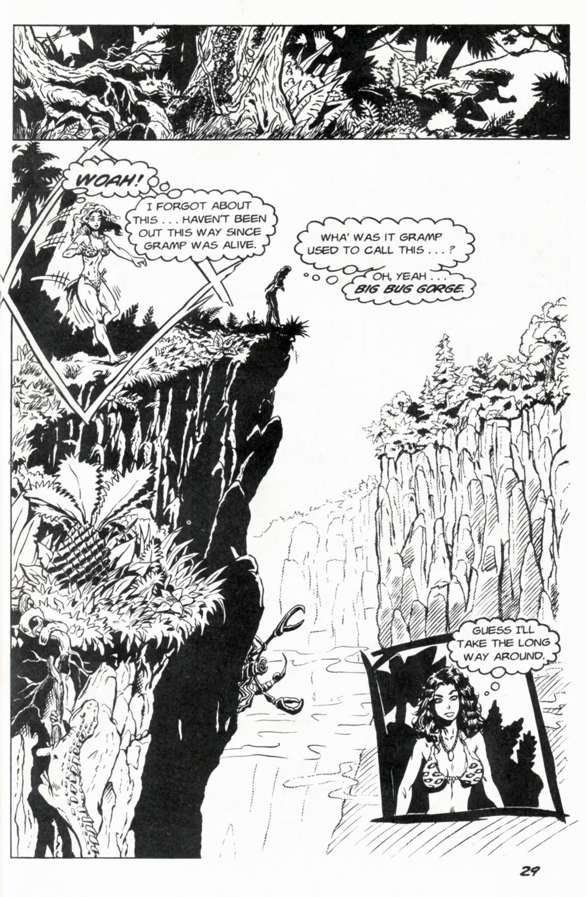 Read online Cavewoman comic -  Issue #1 - 30