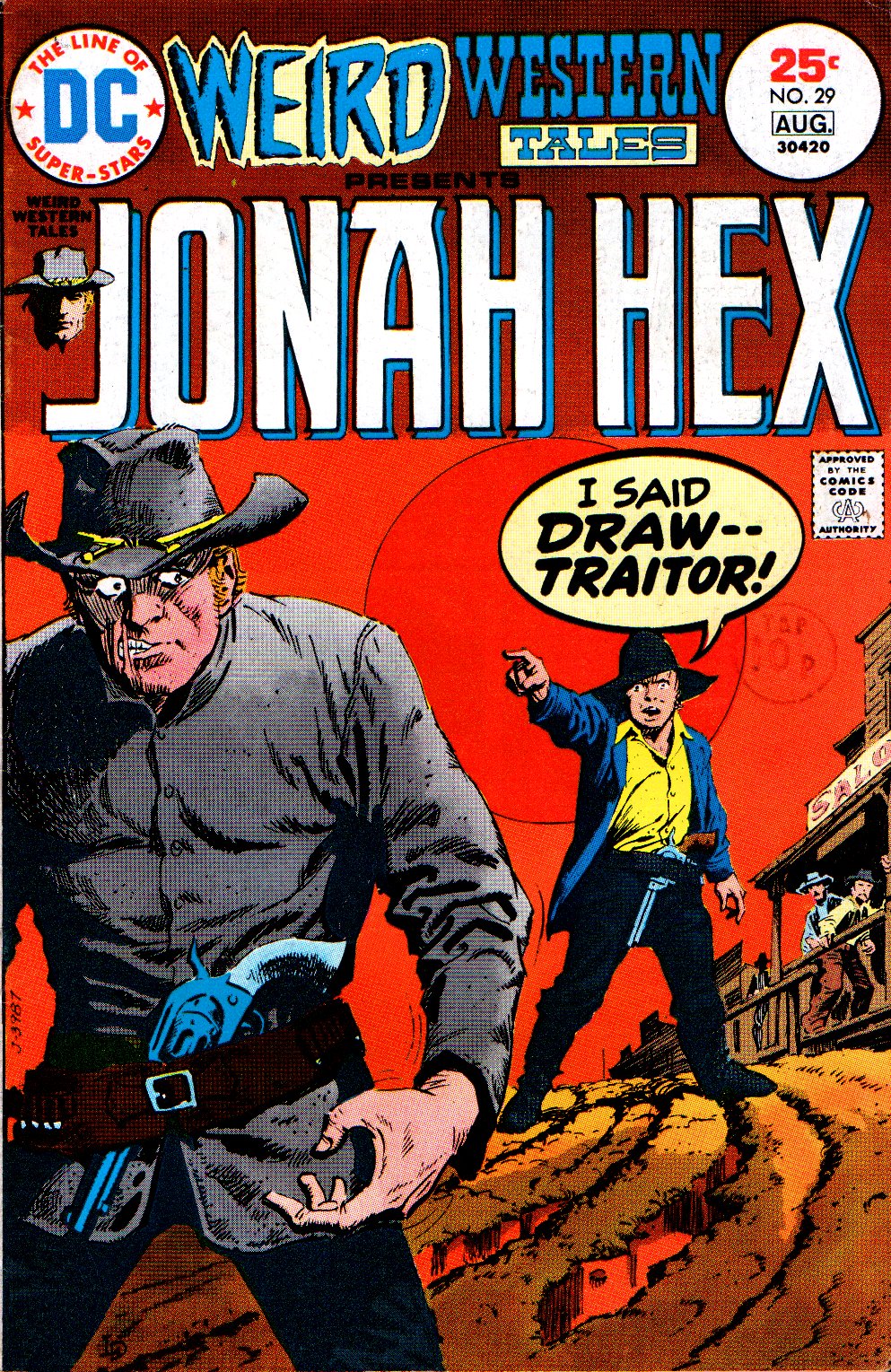 Read online Weird Western Tales (1972) comic -  Issue #29 - 1