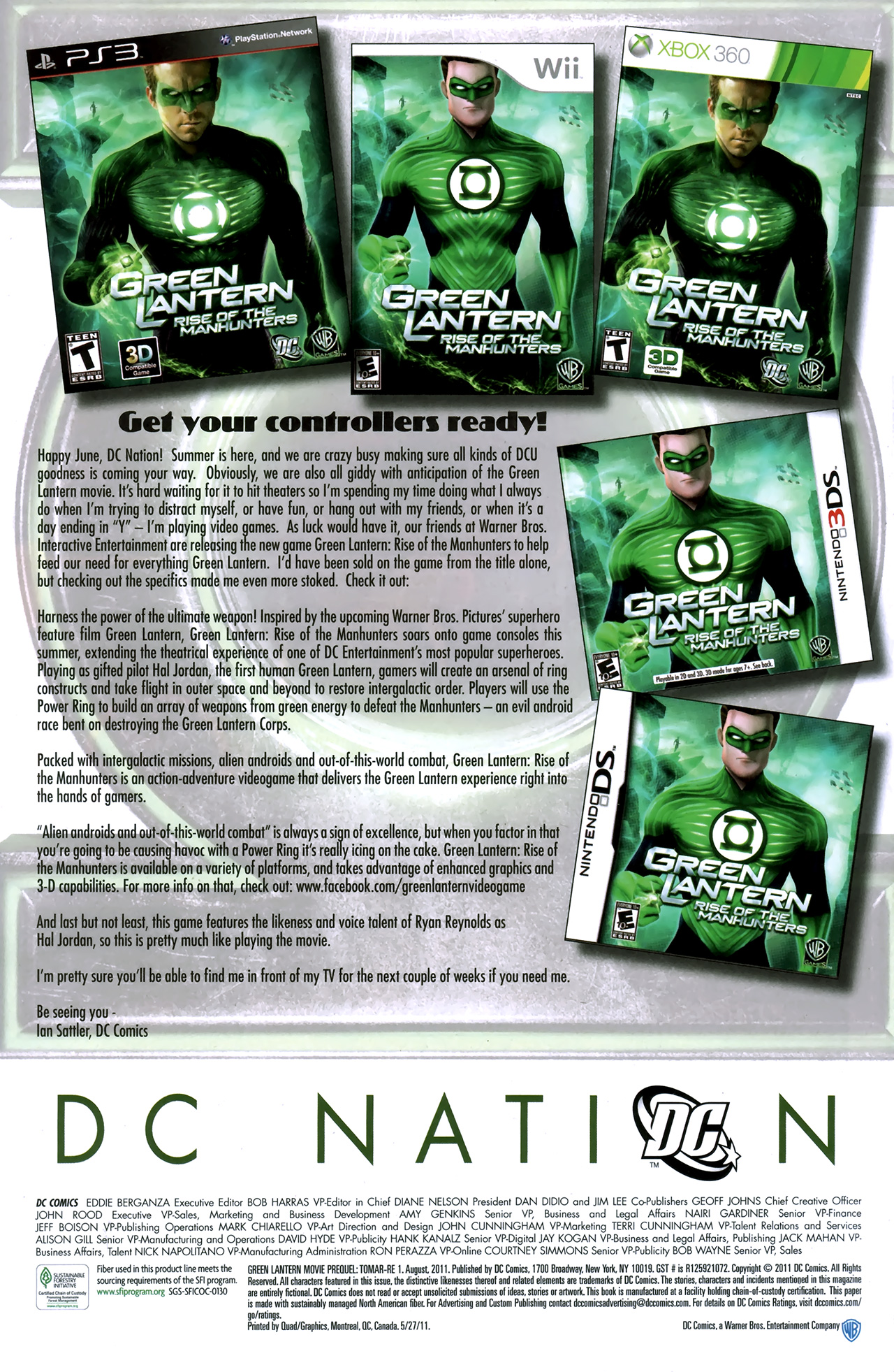 Read online Green Lantern Movie Prequel: Tomar-Re comic -  Issue # Full - 21