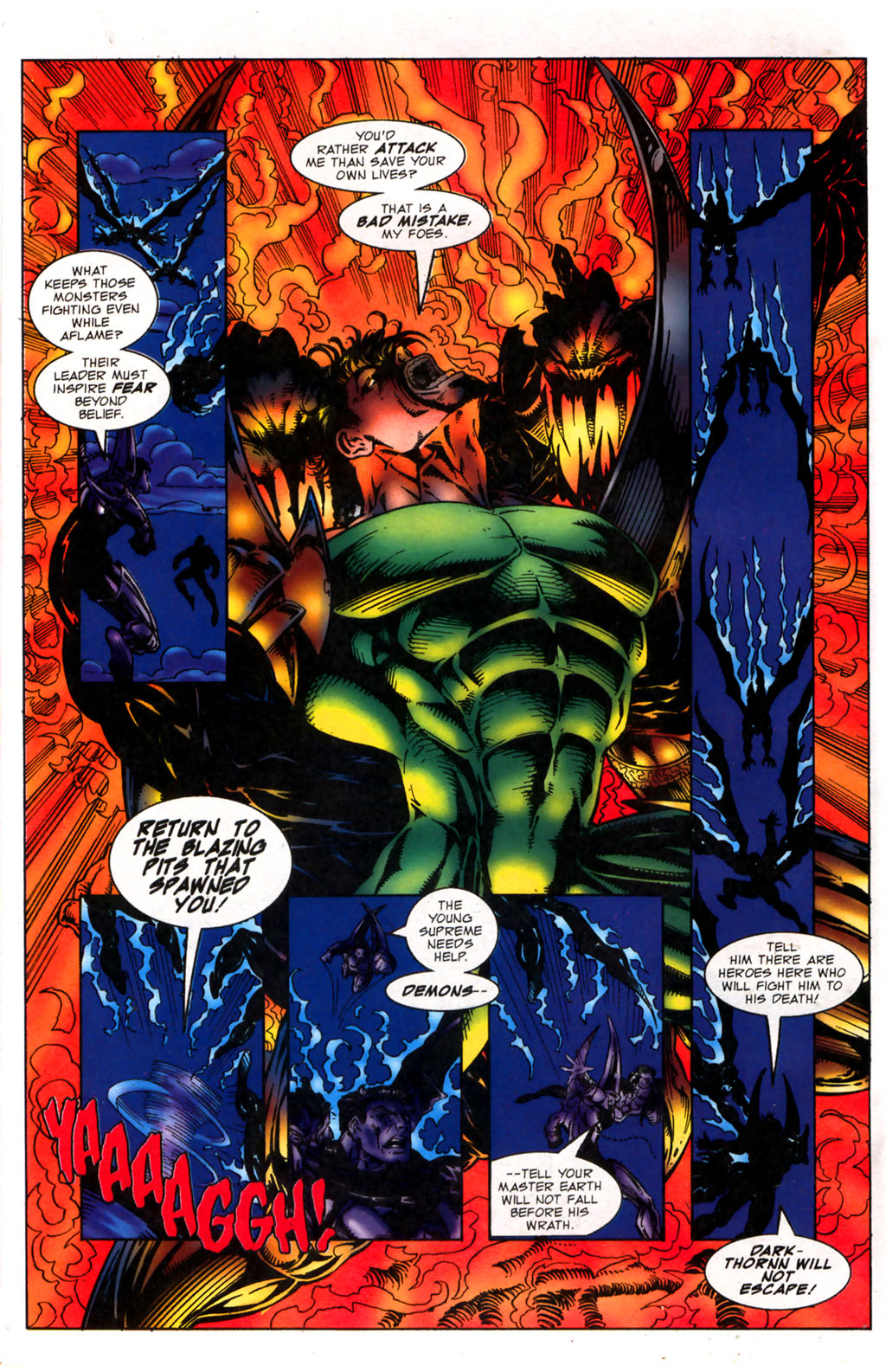 Read online Brigade (1993) comic -  Issue #22 - 23