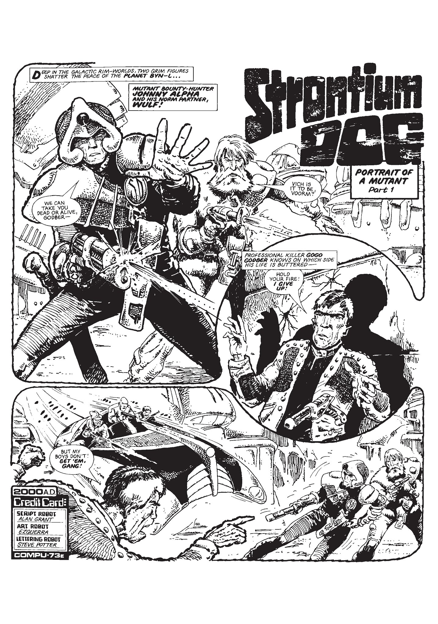 Read online Strontium Dog: Search/Destroy Agency Files comic -  Issue # TPB 2 (Part 1) - 5