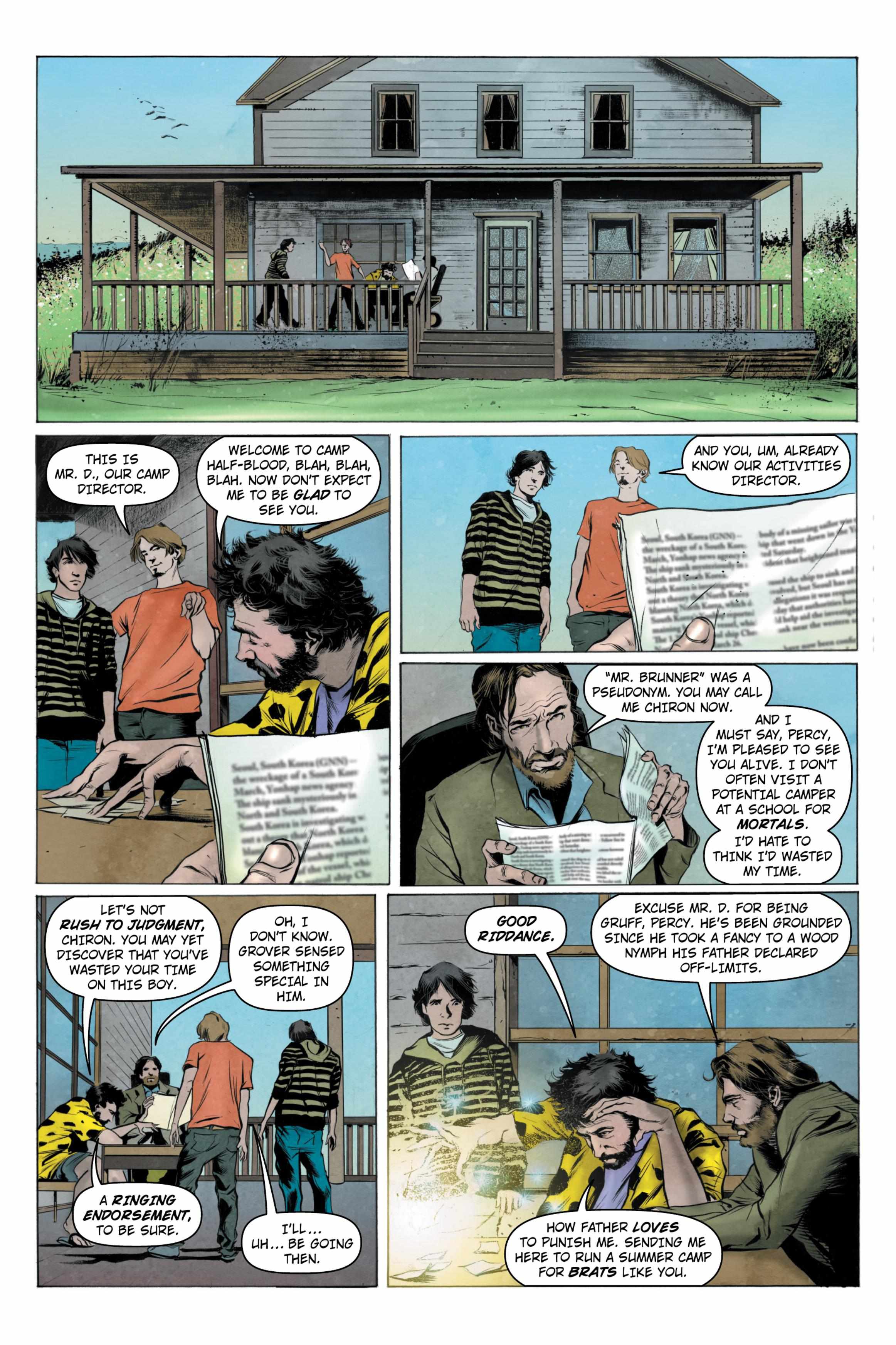 Read online Percy Jackson and the Olympians comic -  Issue # TBP 1 - 30