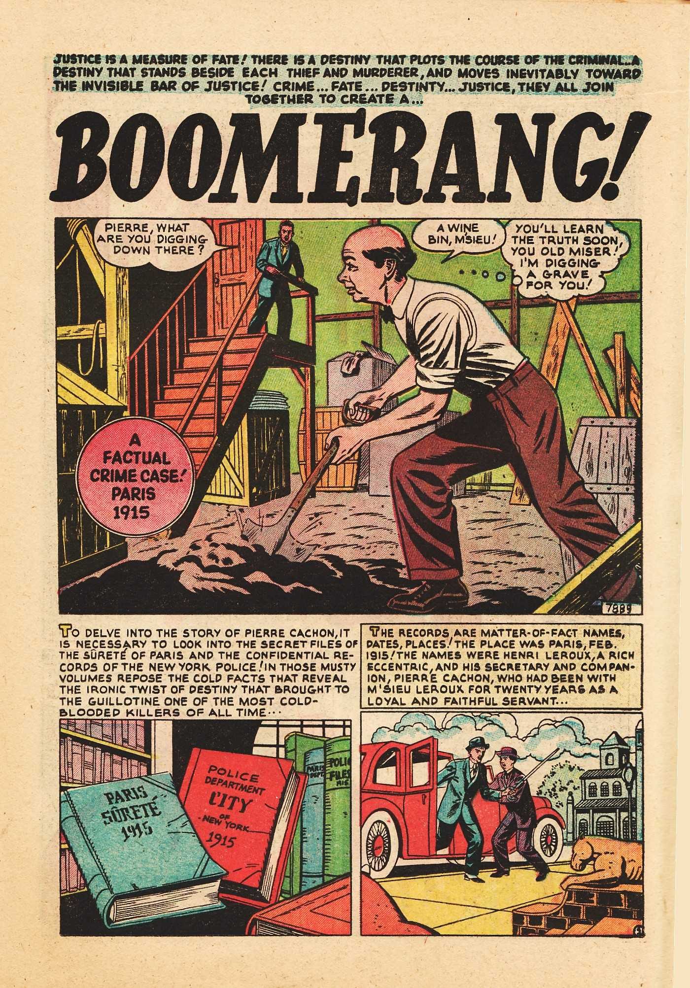 Read online Crime Cases Comics (1950) comic -  Issue #27 - 11