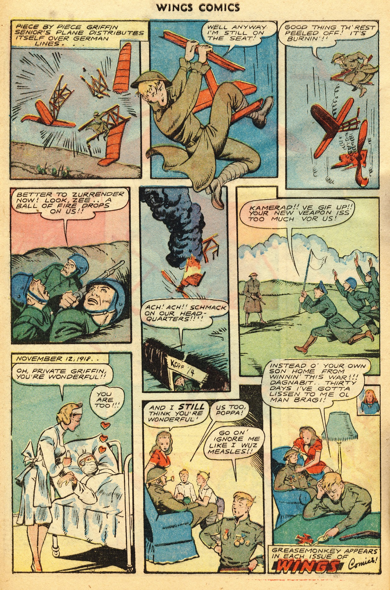 Read online Wings Comics comic -  Issue #65 - 28