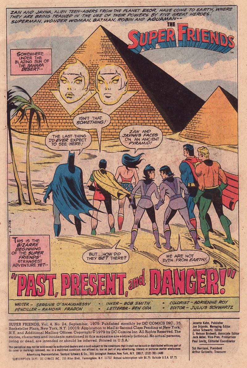 Read online The Super Friends comic -  Issue #24 - 2