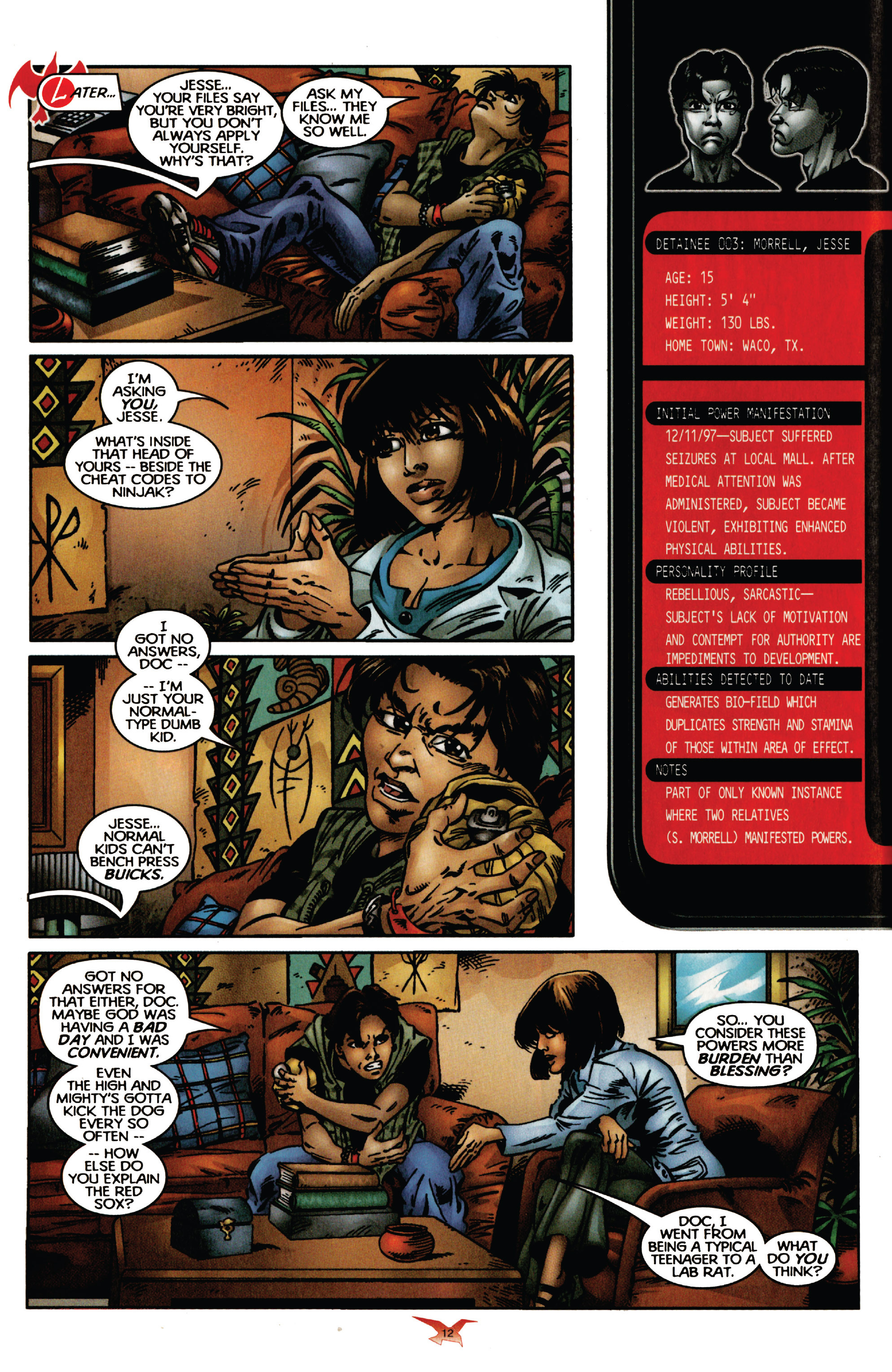 Read online Harbinger: Acts of God comic -  Issue # Full - 14