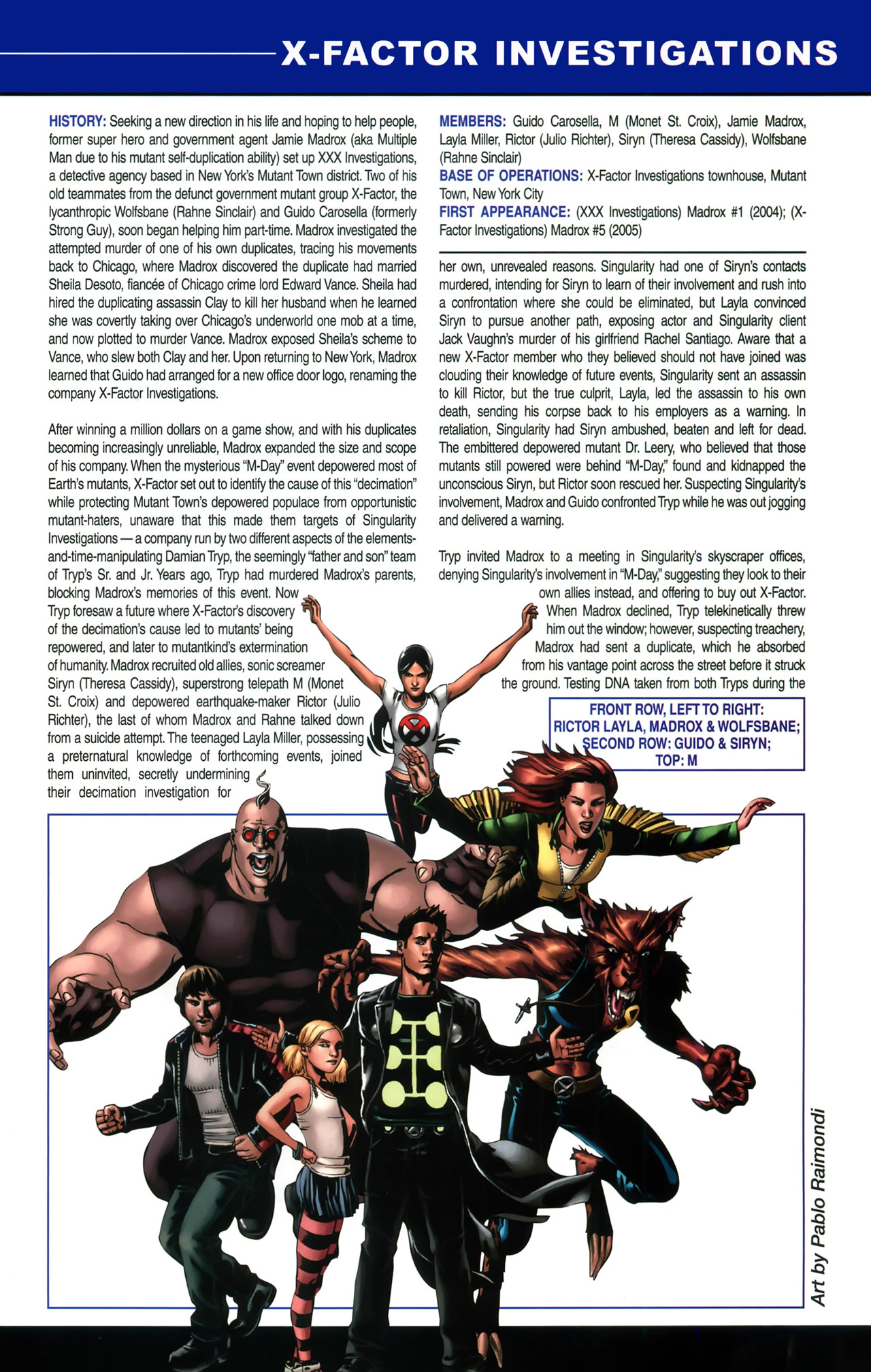 Read online X-Men: Messiah Complex - Mutant Files comic -  Issue # Full - 45