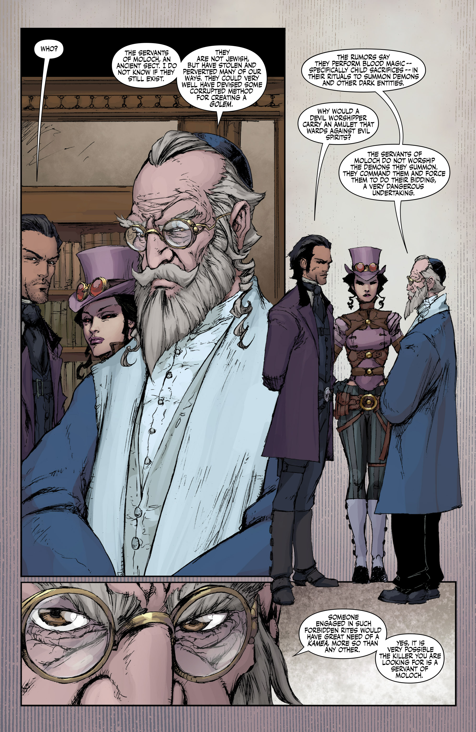 Read online Lady Mechanika: The Lost Boys of West Abbey comic -  Issue #3 - 34