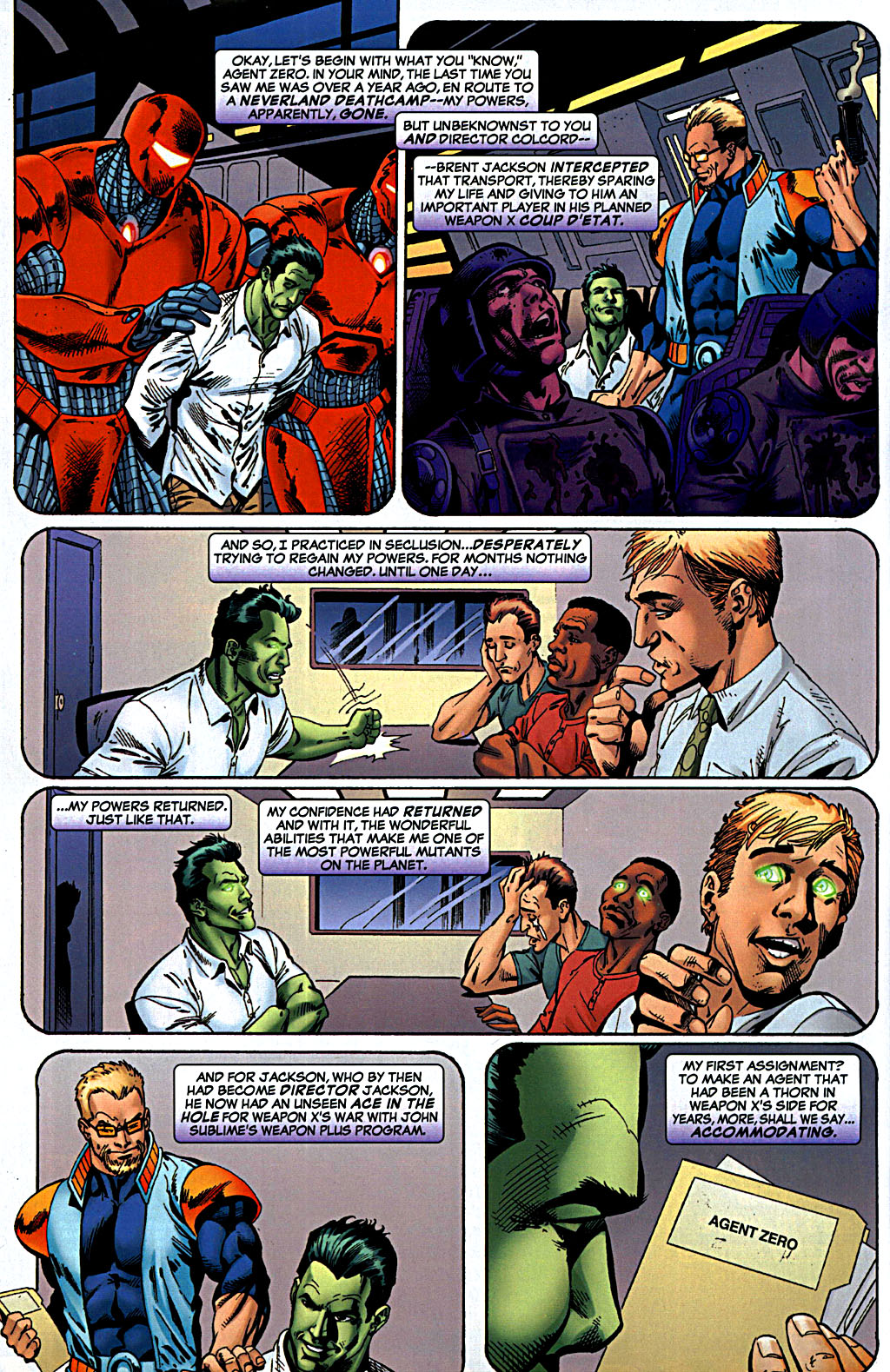 Read online Weapon X: Days of Future Now comic -  Issue #3 - 6