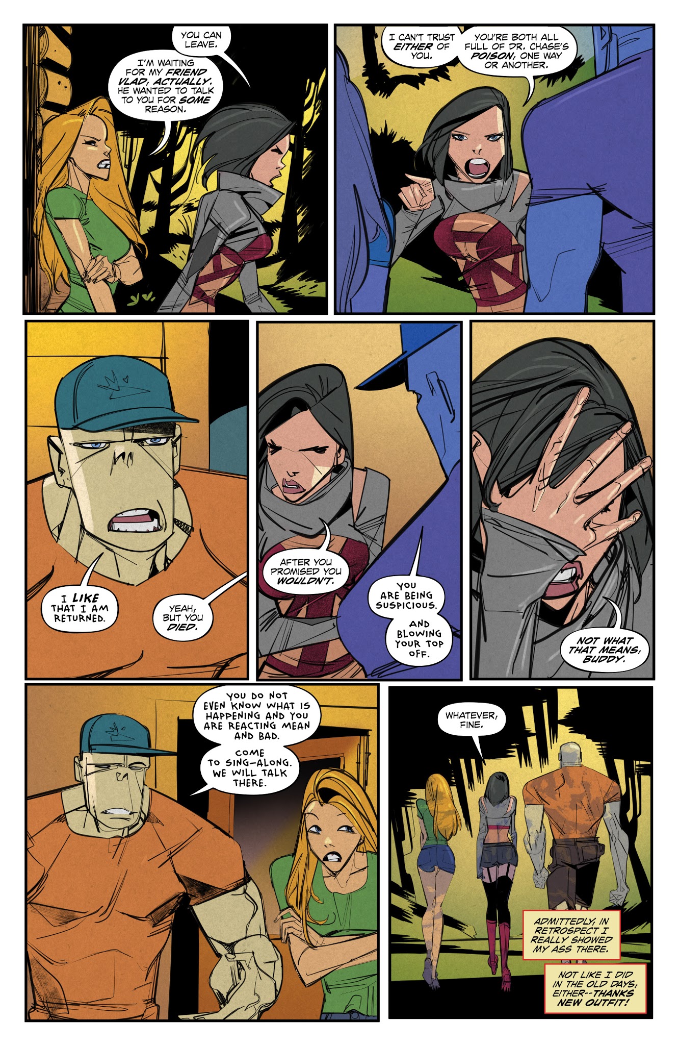 Read online Hack/Slash: Resurrection comic -  Issue #4 - 7