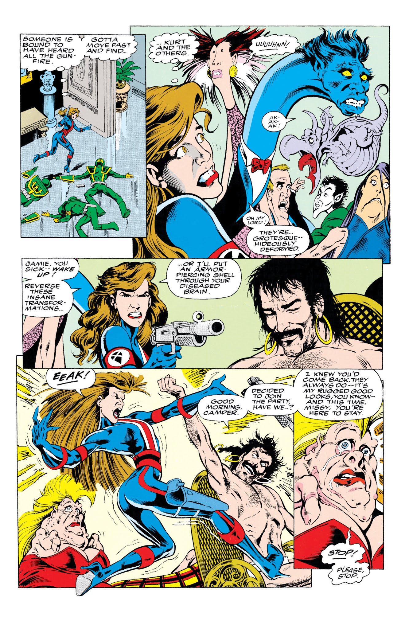 Read online Excalibur Visionaries: Alan Davis comic -  Issue # TPB 2 (Part 2) - 82