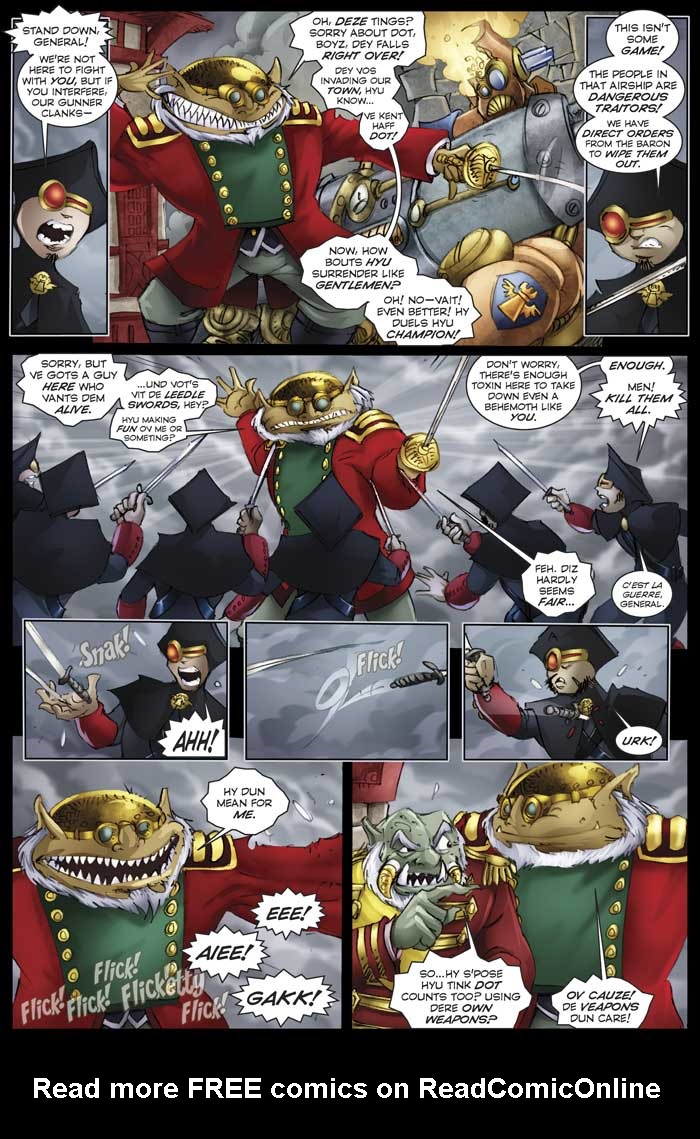 Read online Girl Genius (2002) comic -  Issue #12 - 86