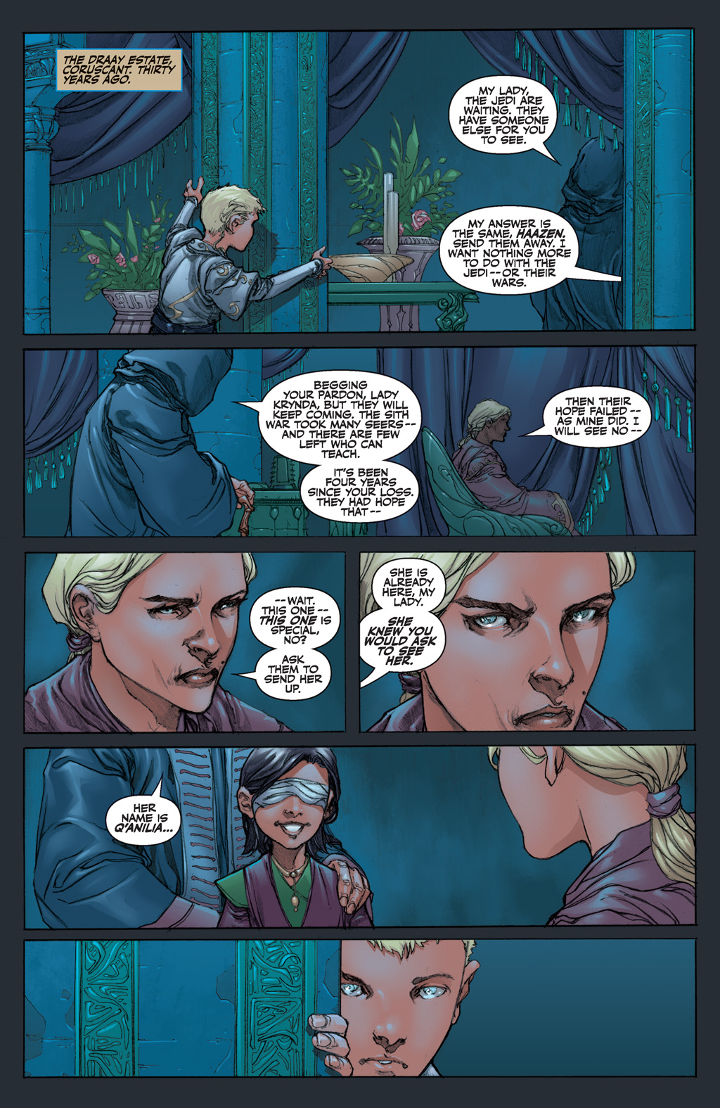 Read online Star Wars: Knights Of The Old Republic comic -  Issue #9 - 7