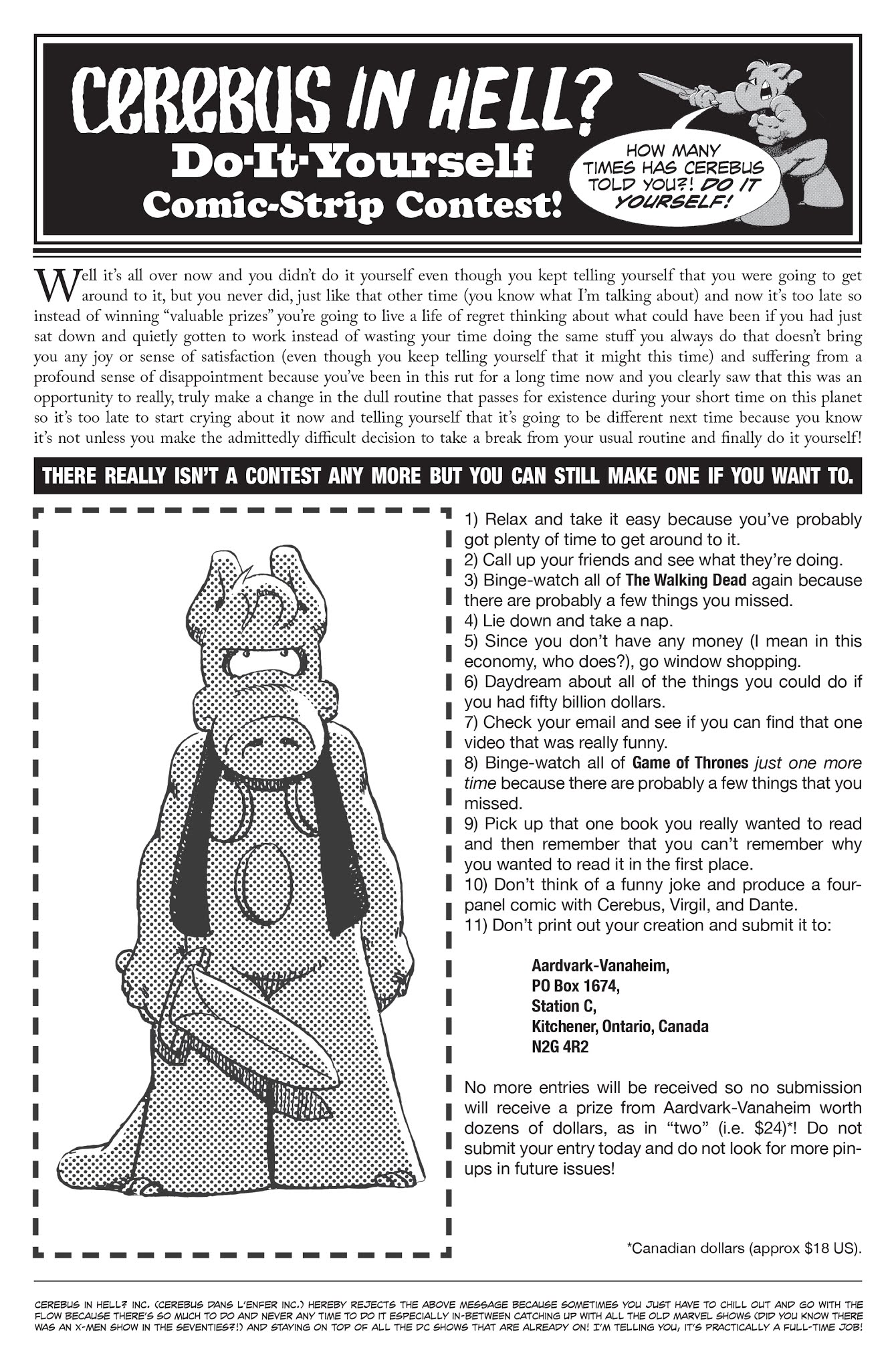 Read online Cerebus in Hell? comic -  Issue #4 - 25