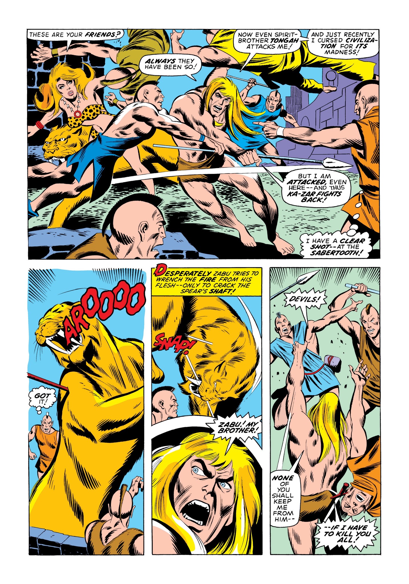 Read online Marvel Masterworks: Ka-Zar comic -  Issue # TPB 2 (Part 3) - 30