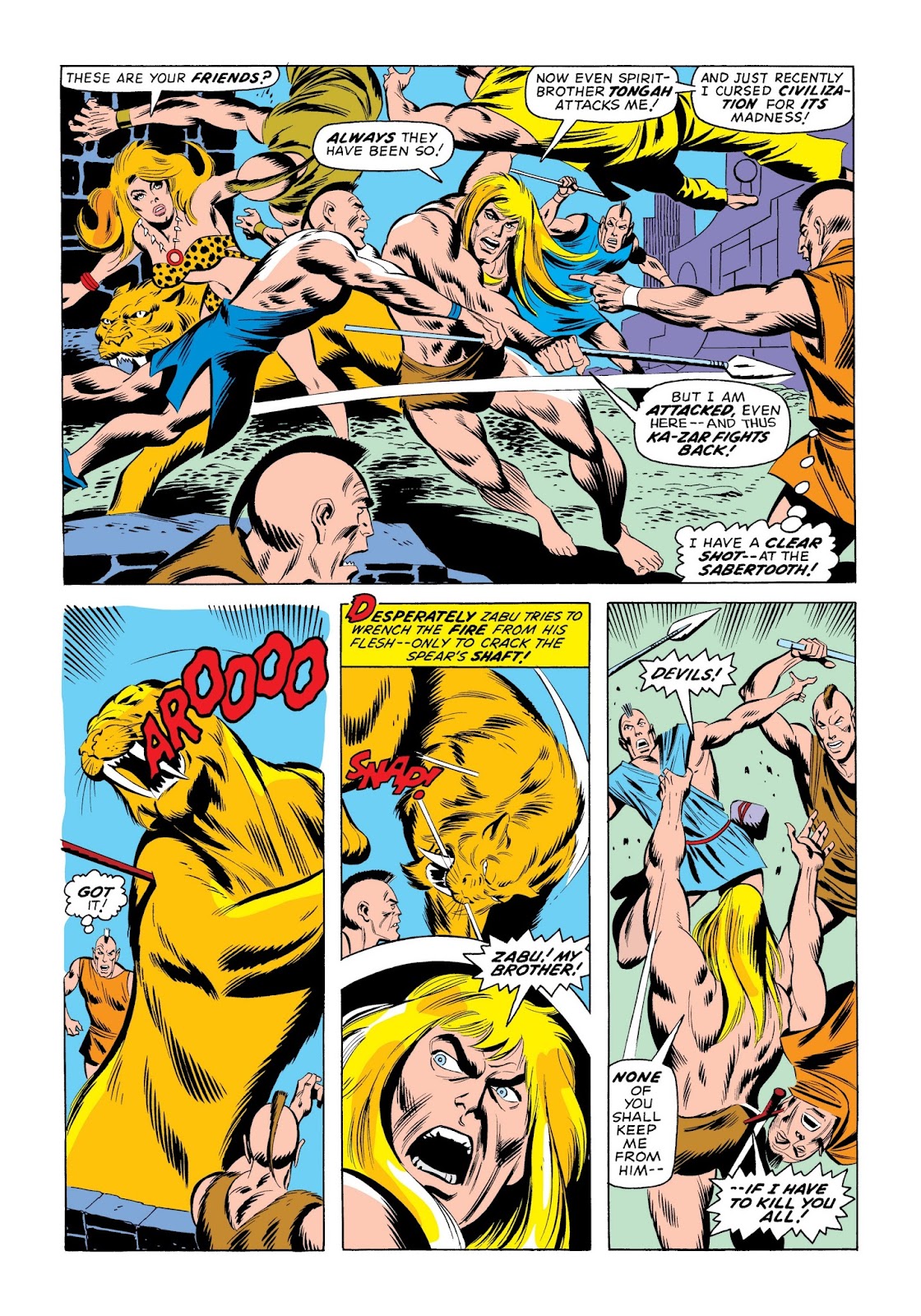 Marvel Masterworks: Ka-Zar issue TPB 2 - Page 229
