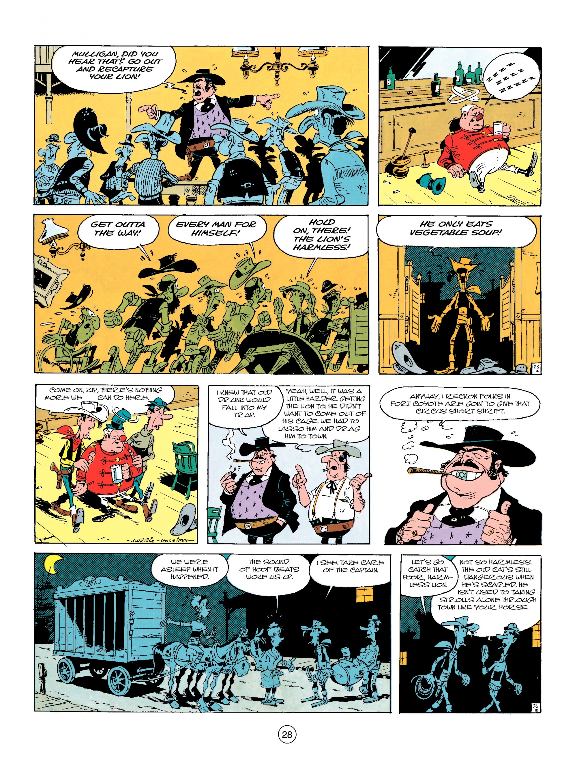 Read online A Lucky Luke Adventure comic -  Issue #11 - 28