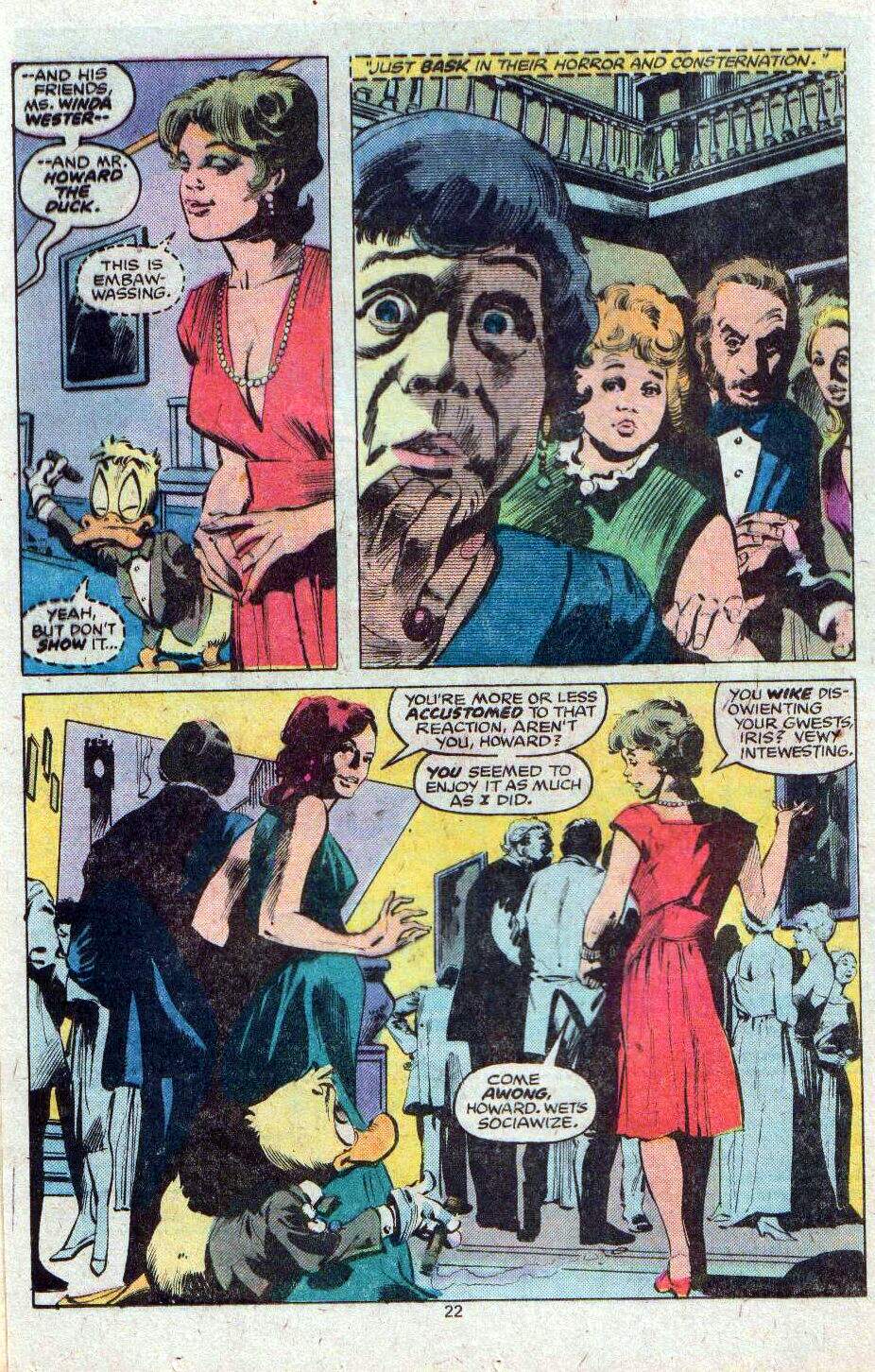 Read online Howard the Duck (1976) comic -  Issue #25 - 14